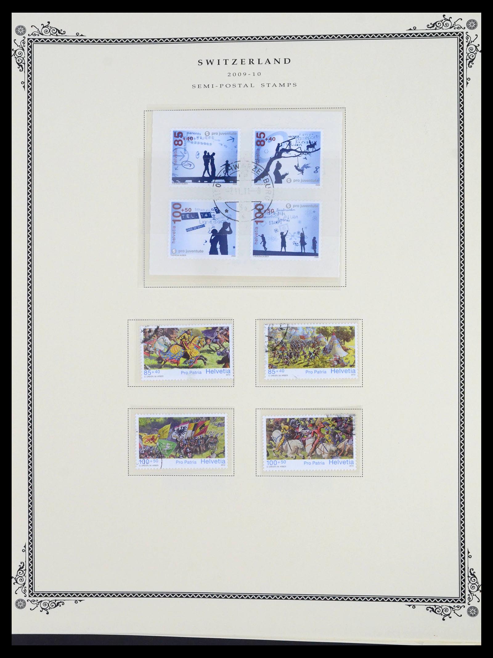 39575 0299 - Stamp collection 39575 Switzerland 1854-2014.