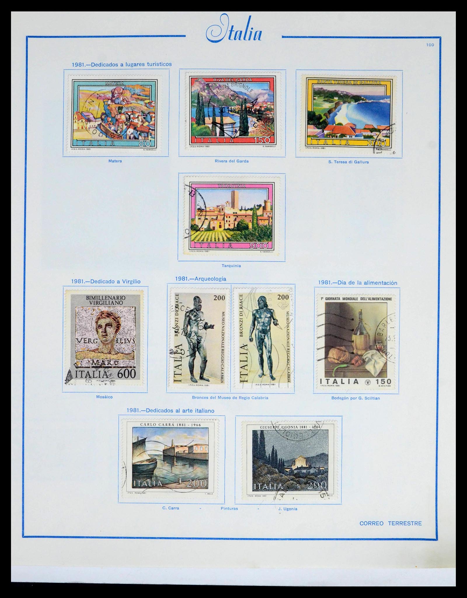 39576 0094 - Postzegelverzameling 39576 Italië 1862-1997.