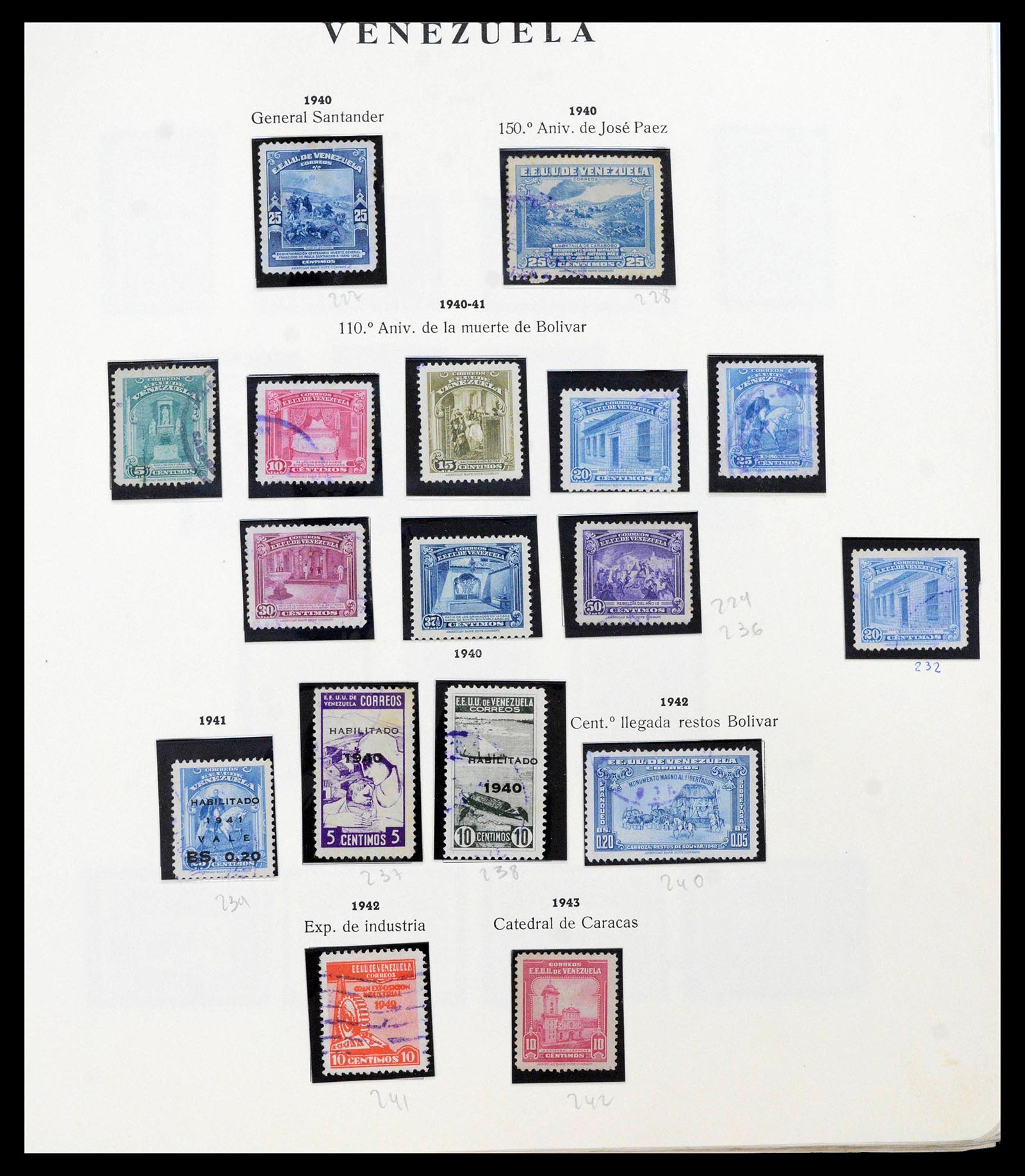 39579 0011 - Stamp collection 39579 Venezuela 1882-2001.