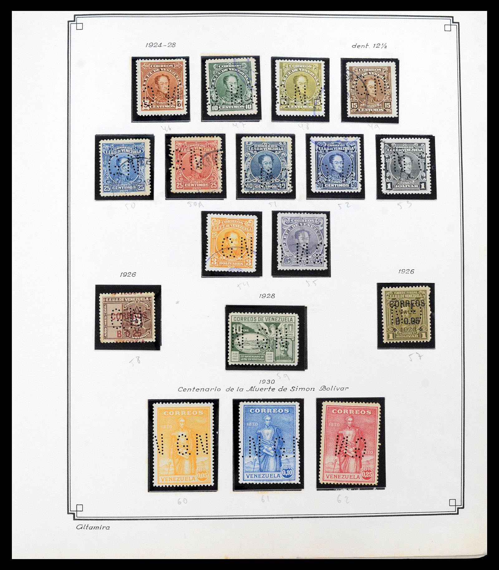 39579 0020 - Stamp collection 39579 Venezuela 1882-2001.