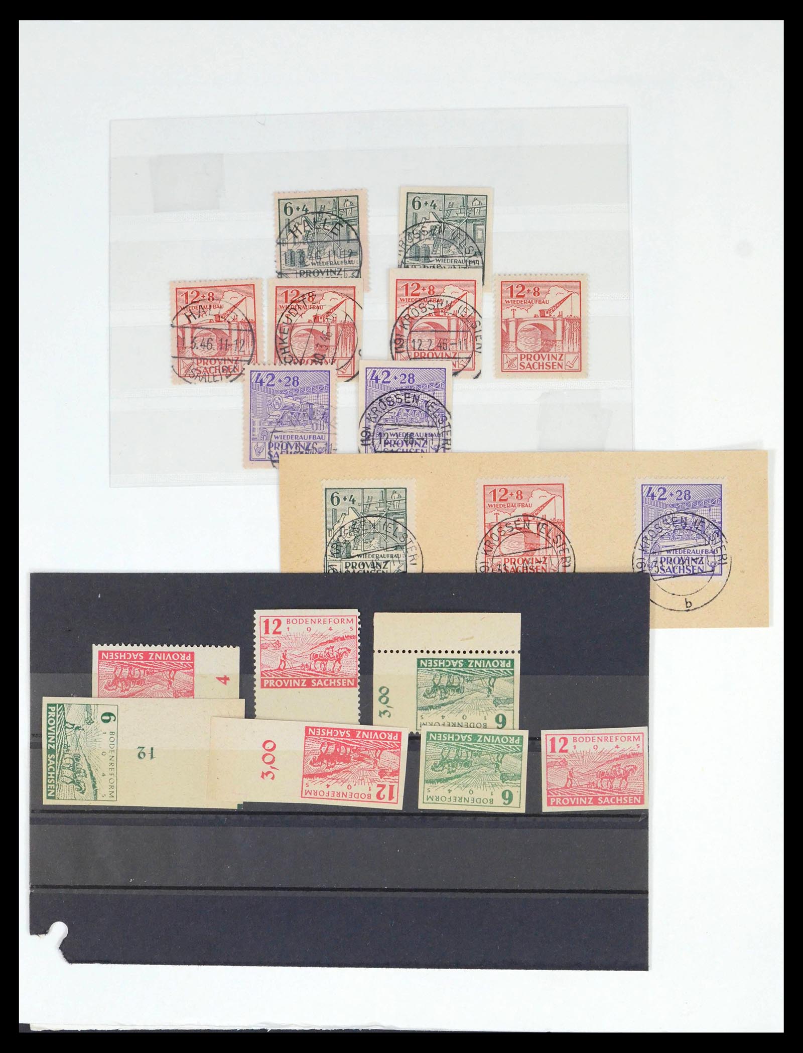 39580 0012 - Stamp collection 39580 Soviet Zone 1945-1949.