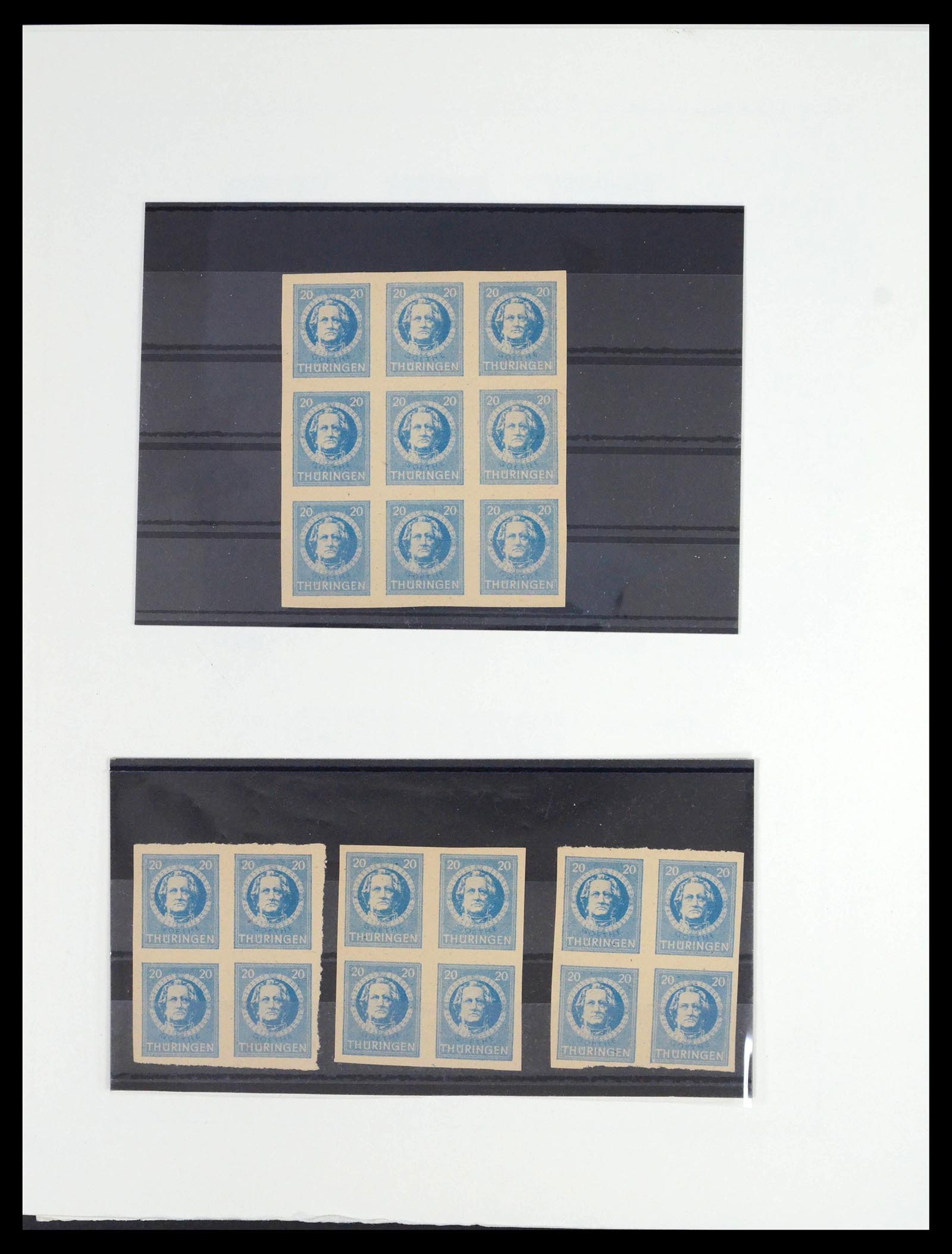 39580 0017 - Stamp collection 39580 Soviet Zone 1945-1949.