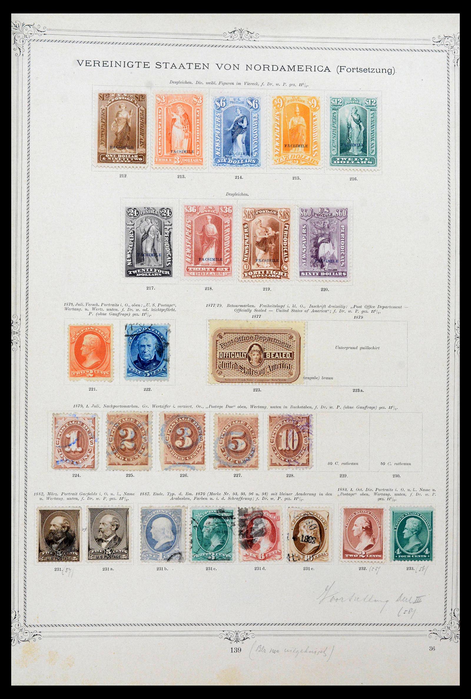 39590 0010 - Stamp collection 39590 USA 1847-1950.