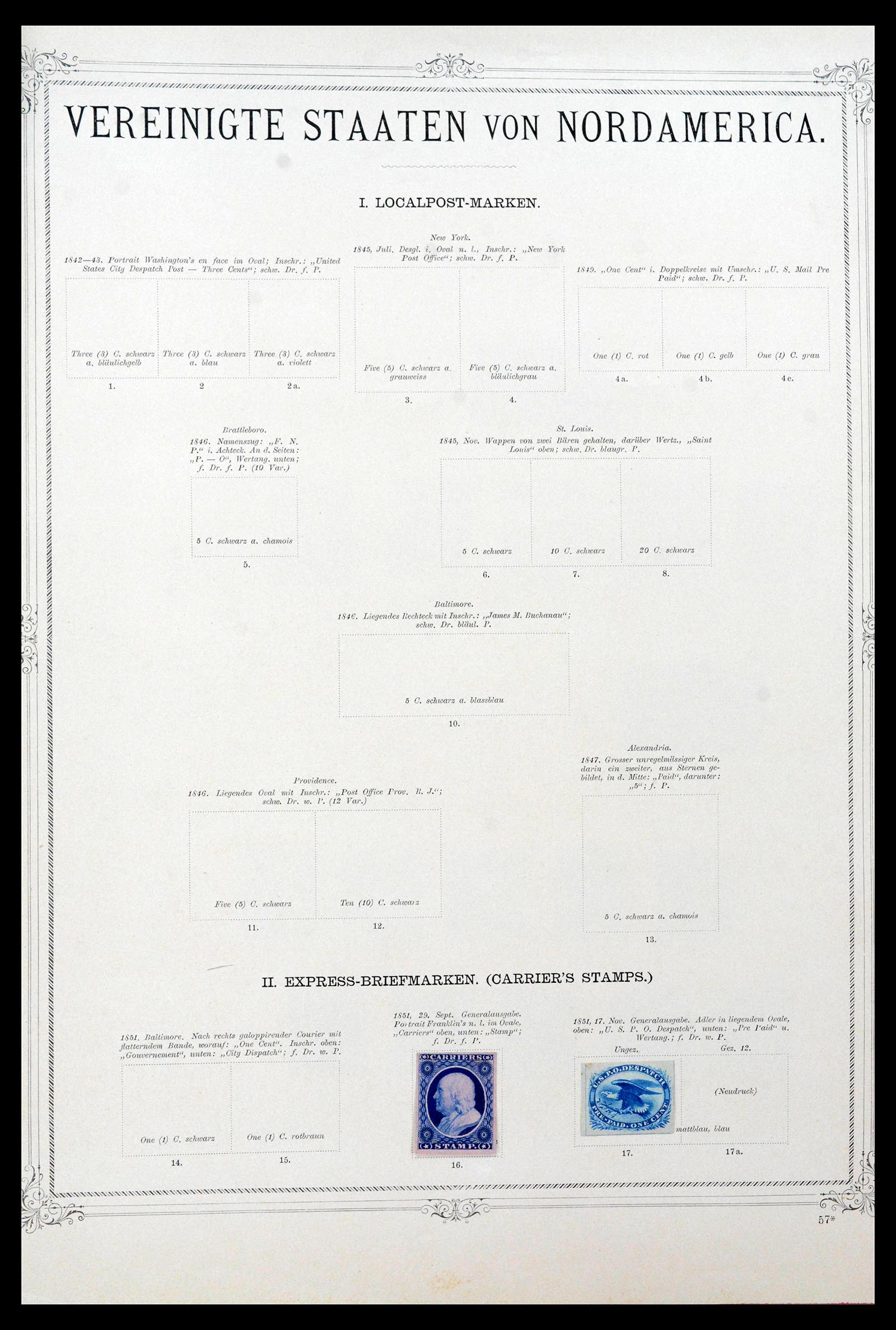 39590 0011 - Stamp collection 39590 USA 1847-1950.