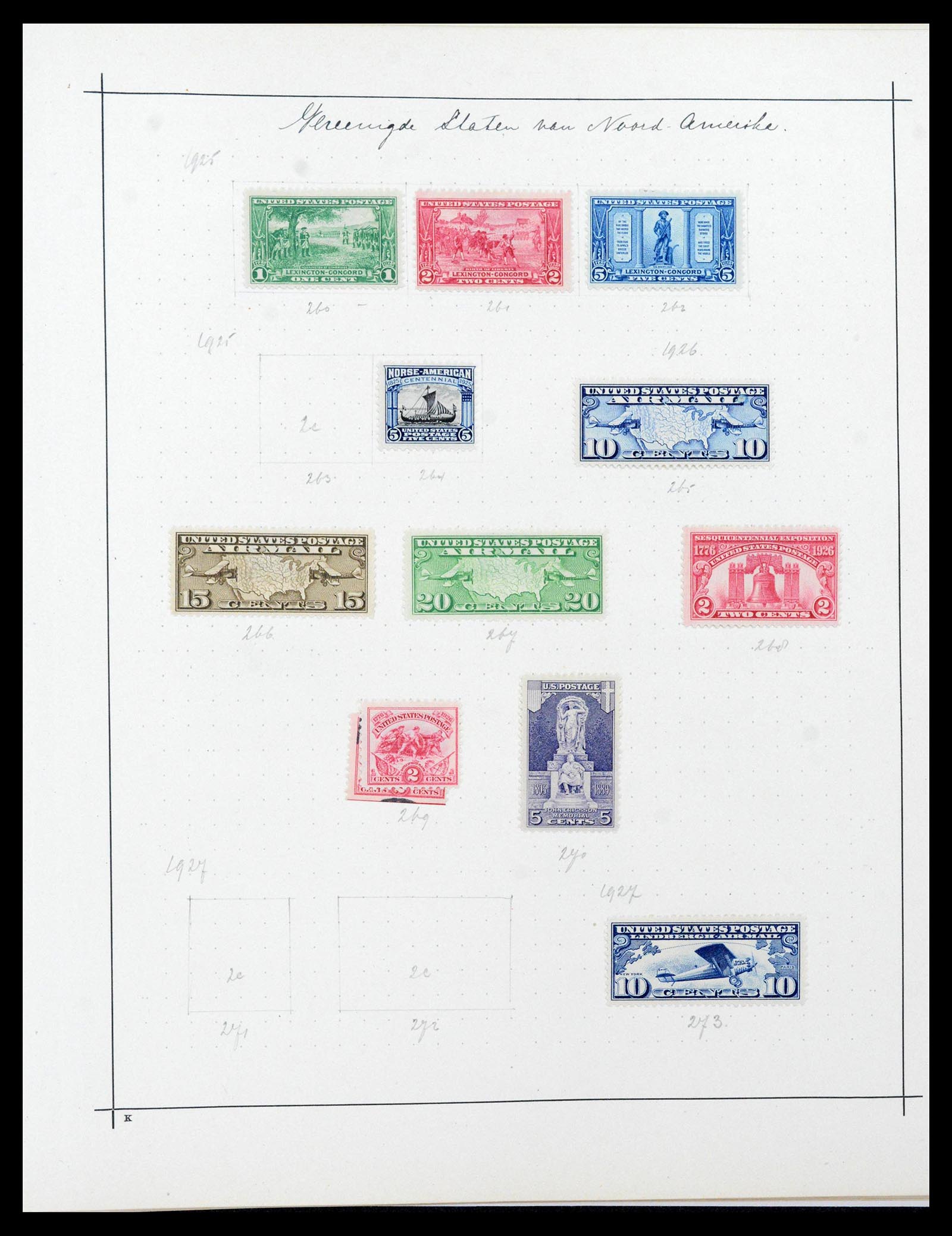 39590 0020 - Stamp collection 39590 USA 1847-1950.