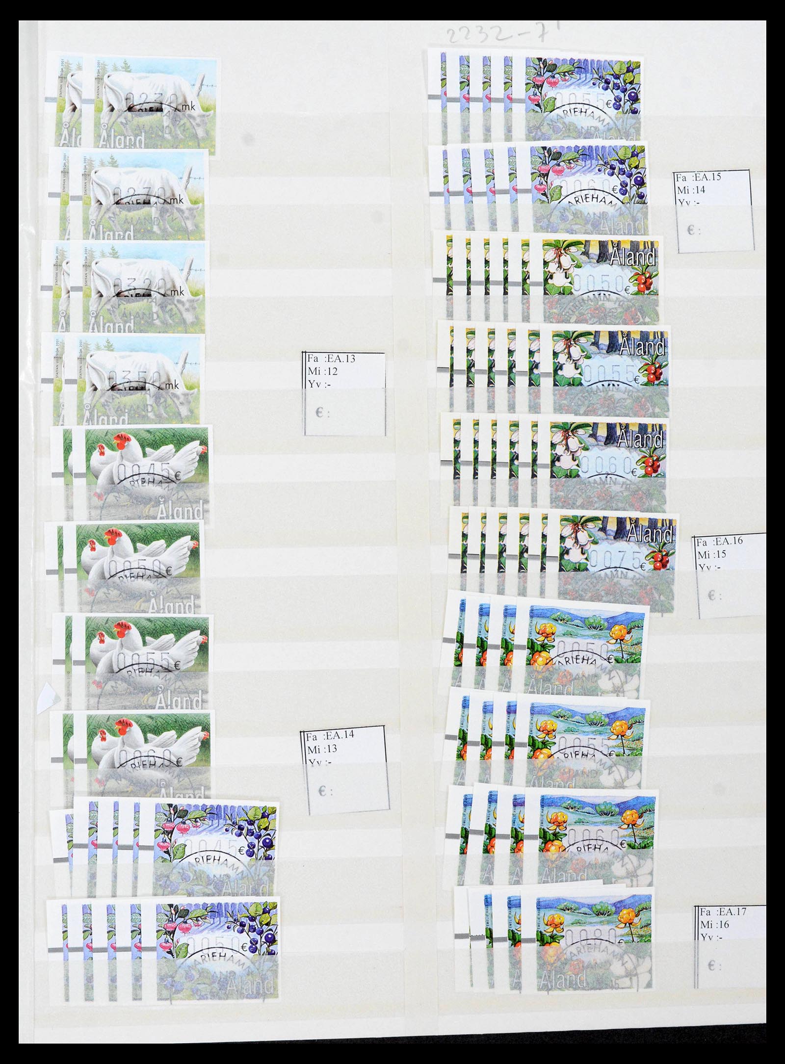 39599 0031 - Stamp collection 39599 Aland 1984-2022!