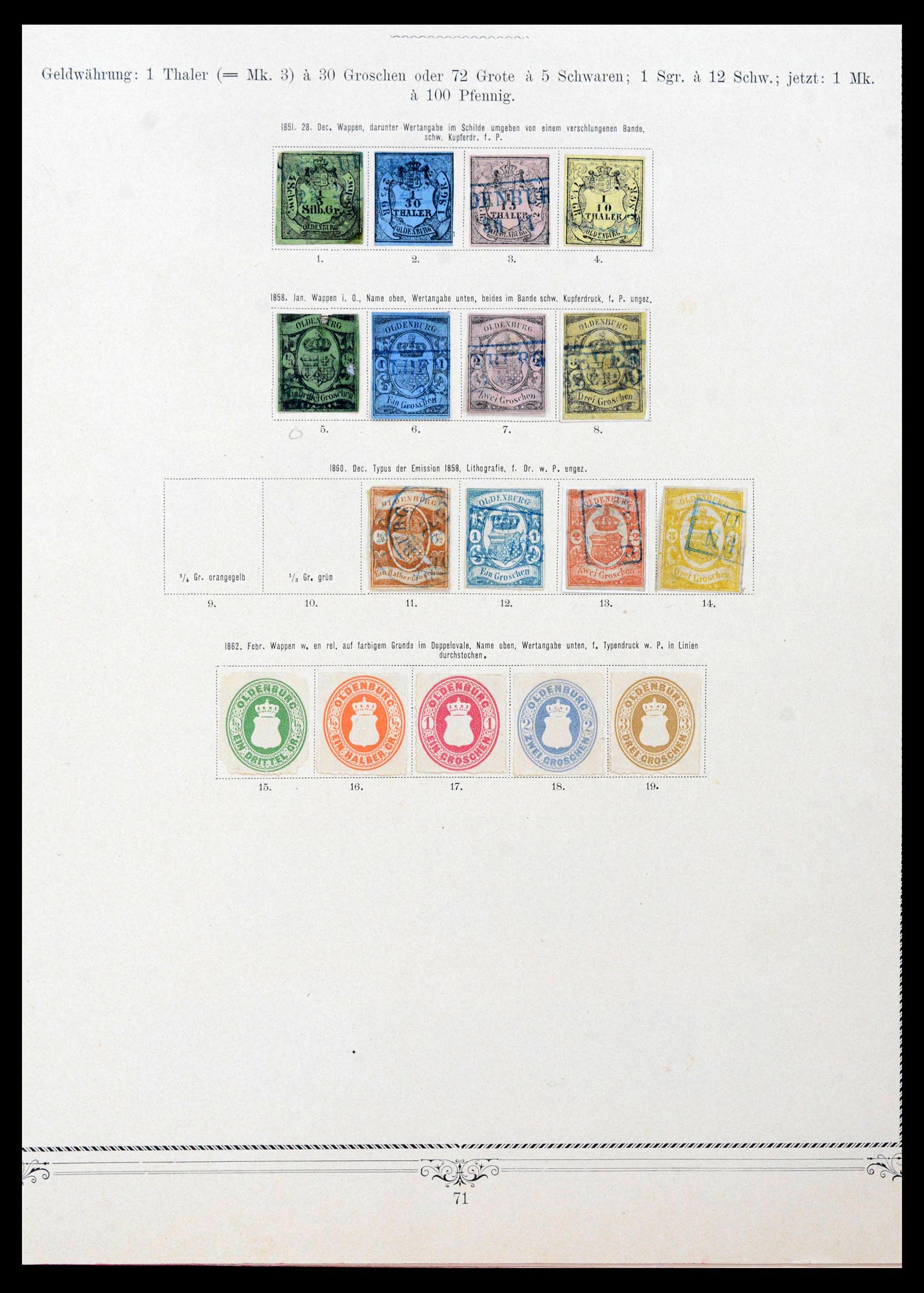 39600 0021 - Postzegelverzameling 39600 Duitse Staten supercollectie 1849-1920.