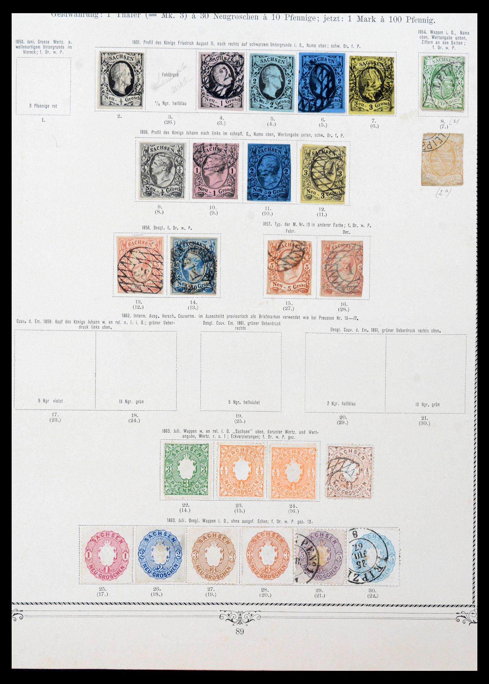 39600 0024 - Postzegelverzameling 39600 Duitse Staten supercollectie 1849-1920.