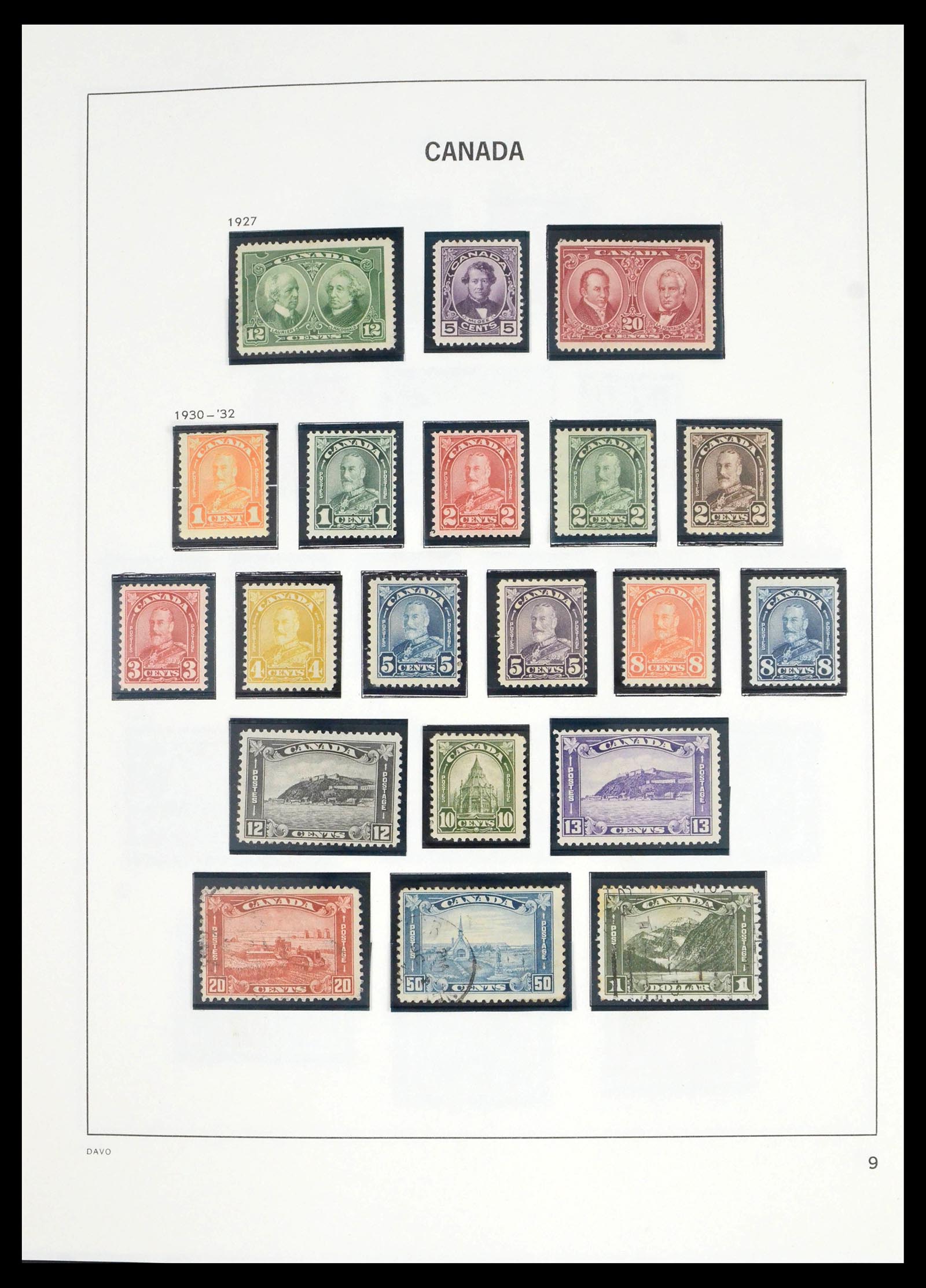 39613 0011 - Stamp collection 39613 Canada 1851-2002.