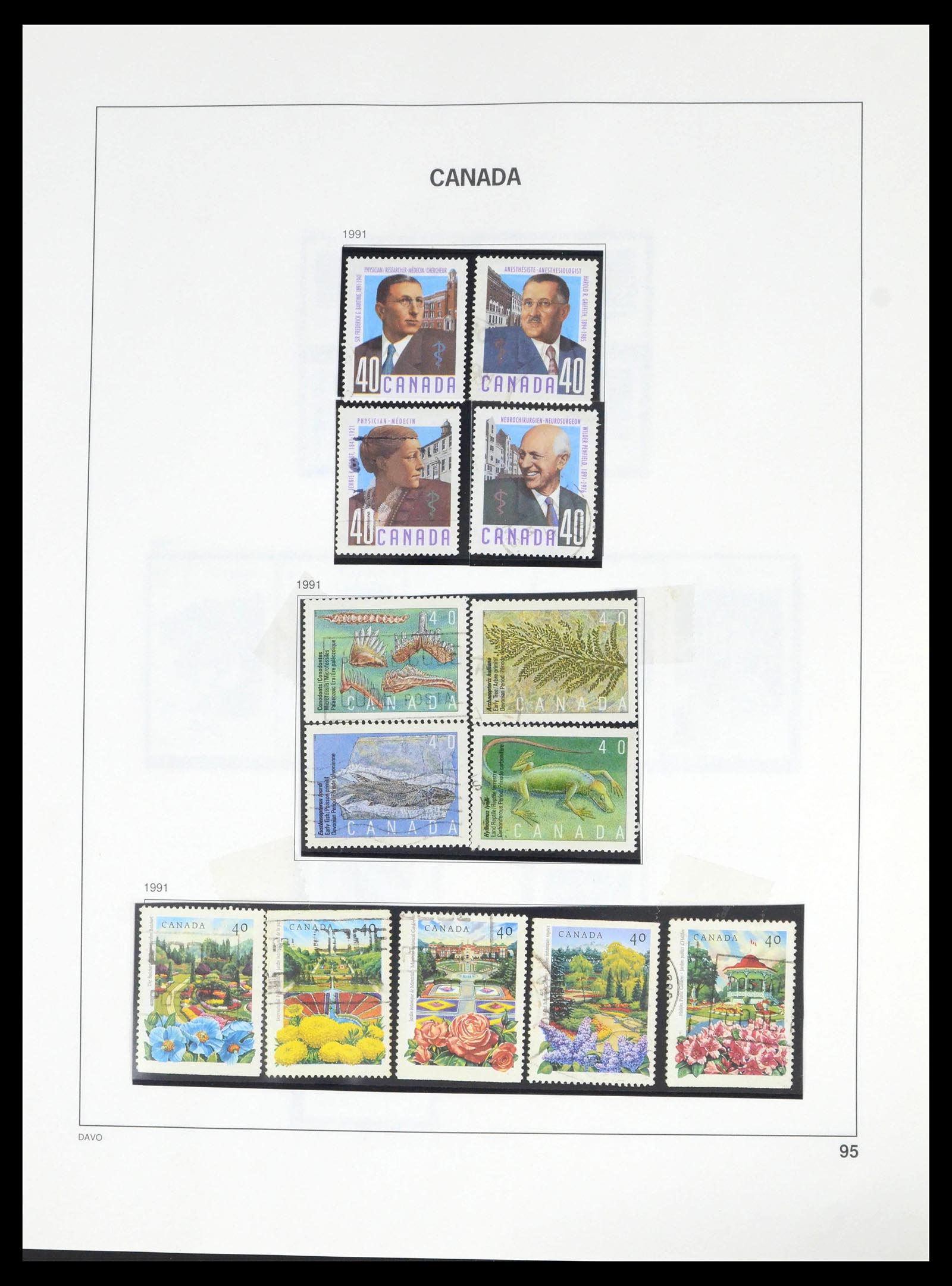 39614 0103 - Stamp collection 39614 Canada 1859-2006.