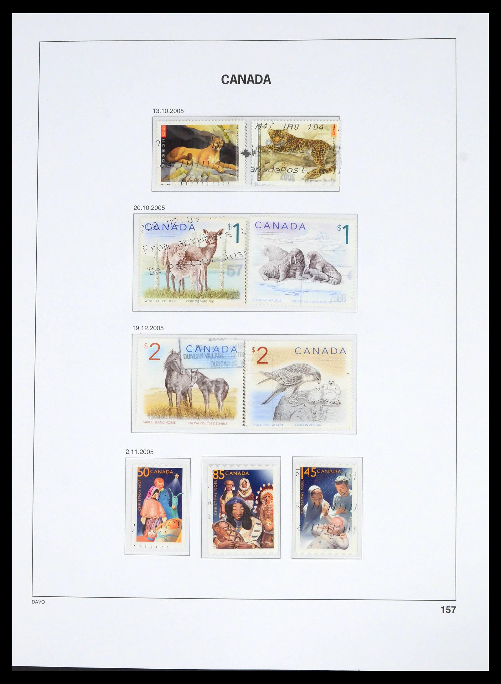 39614 0165 - Stamp collection 39614 Canada 1859-2006.