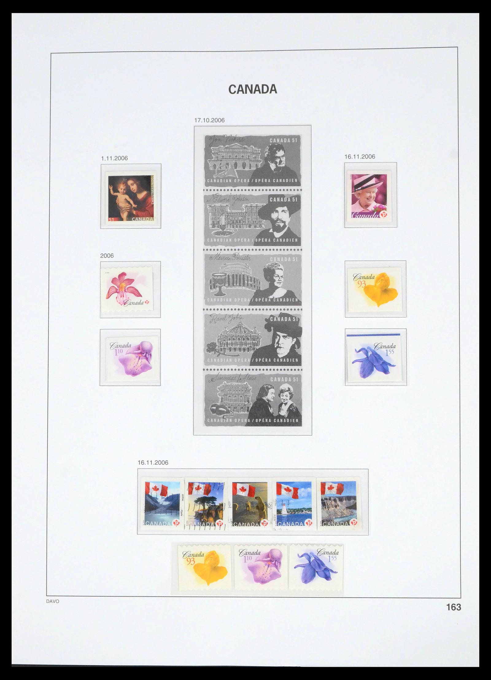 39614 0171 - Stamp collection 39614 Canada 1859-2006.