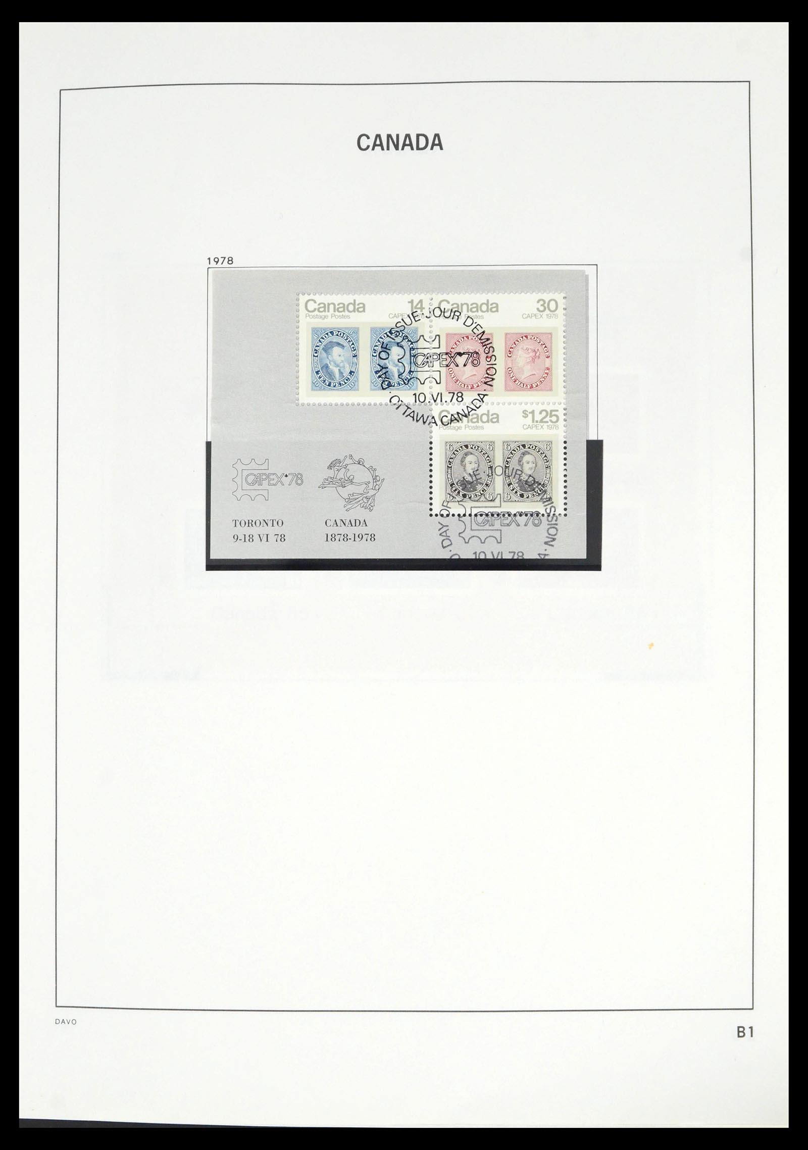 39614 0174 - Stamp collection 39614 Canada 1859-2006.