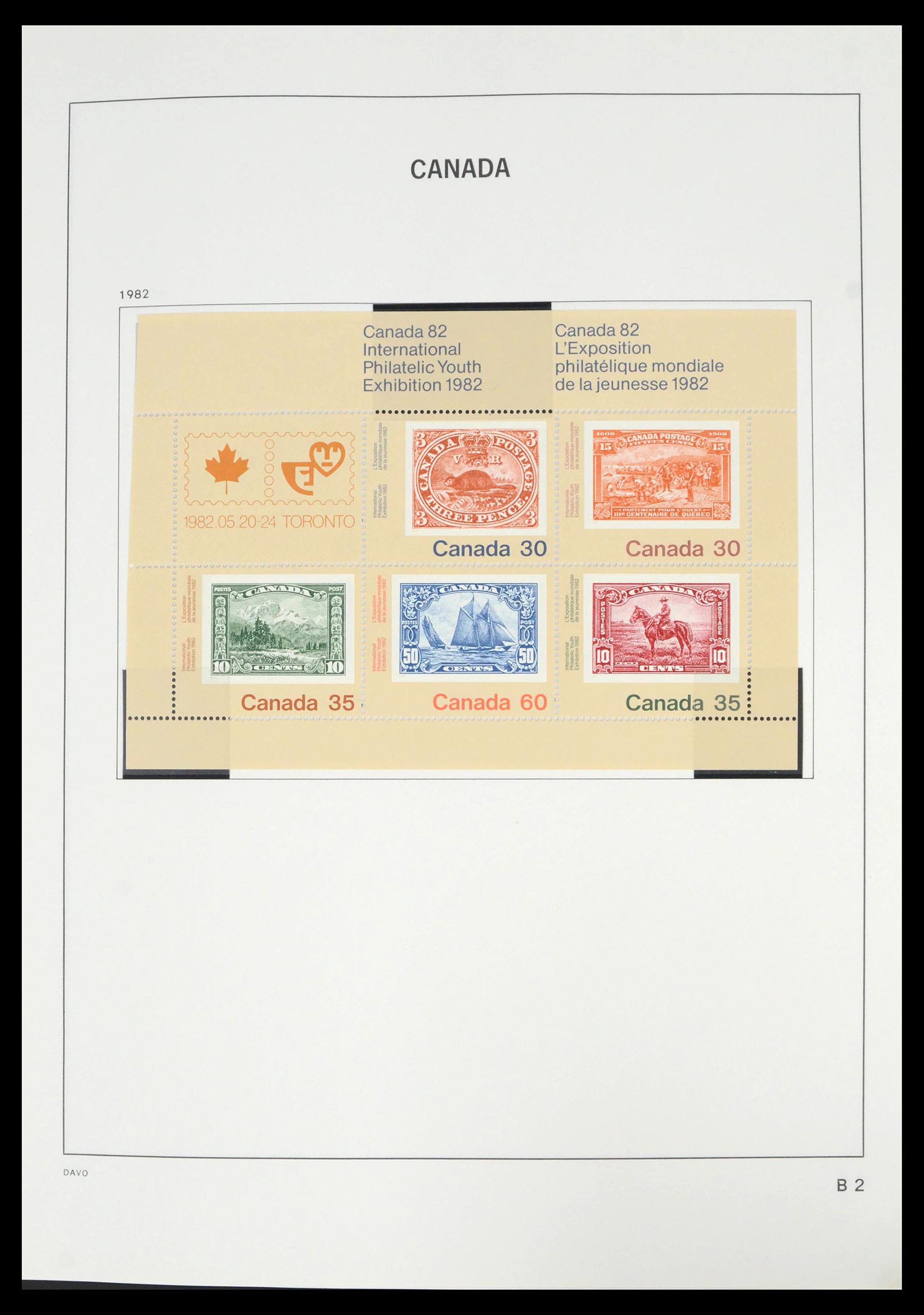 39614 0175 - Stamp collection 39614 Canada 1859-2006.