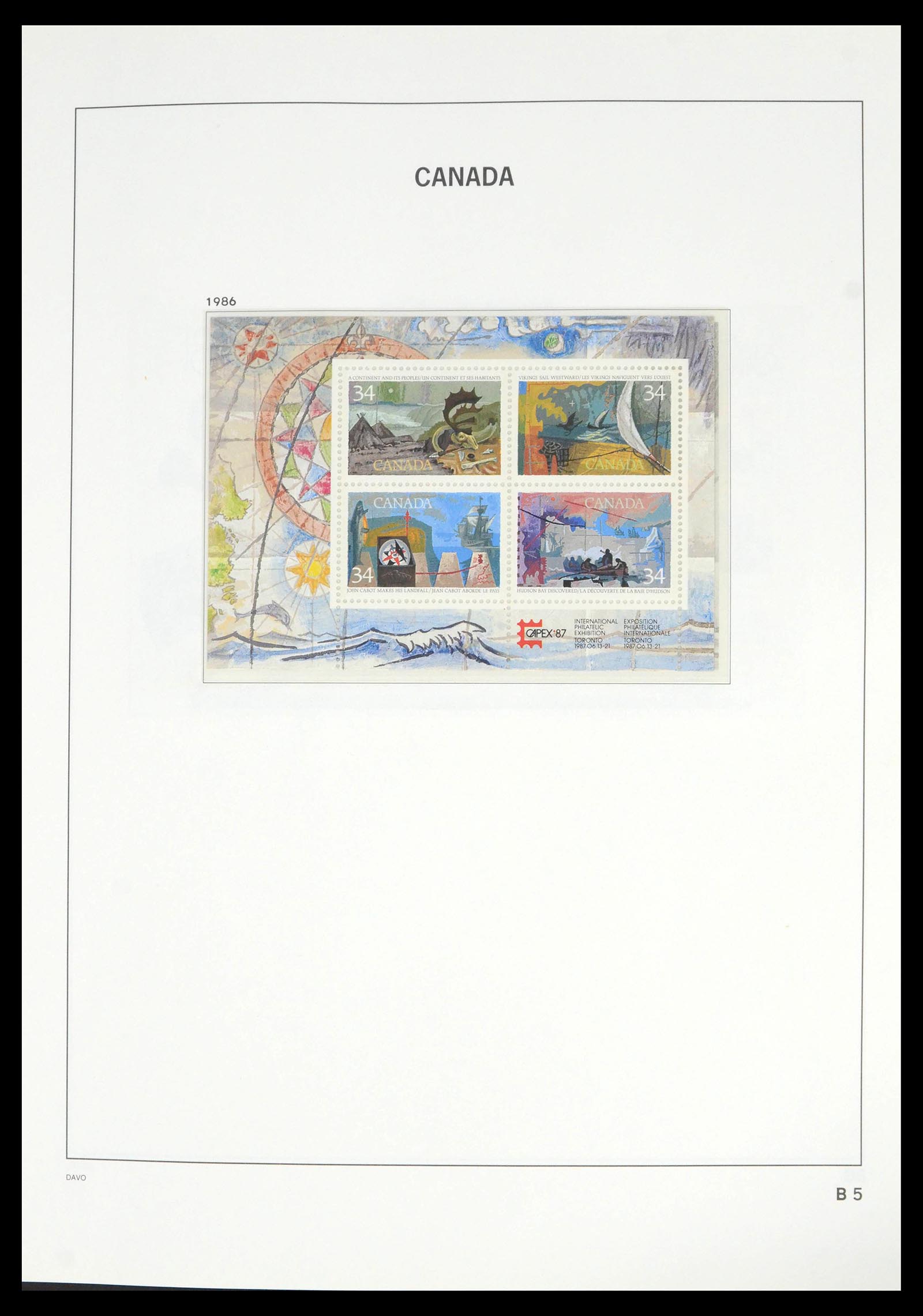 39614 0177 - Stamp collection 39614 Canada 1859-2006.