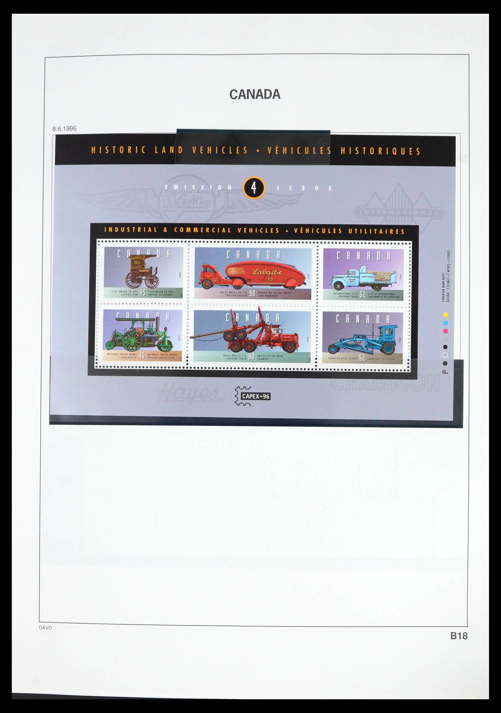 39614 0187 - Stamp collection 39614 Canada 1859-2006.