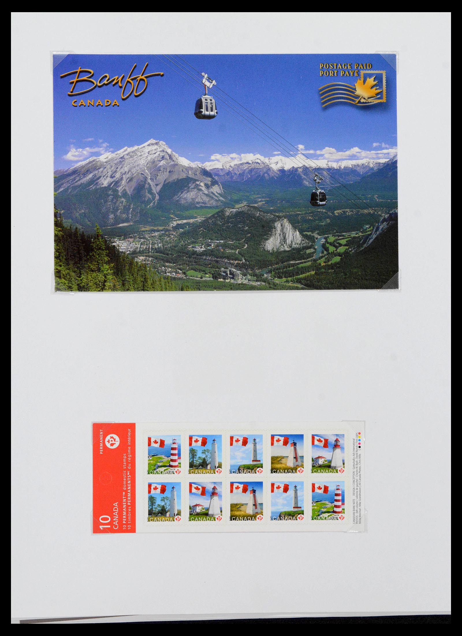 39618 0287 - Postzegelverzameling 39618 Canada 1859-2006.