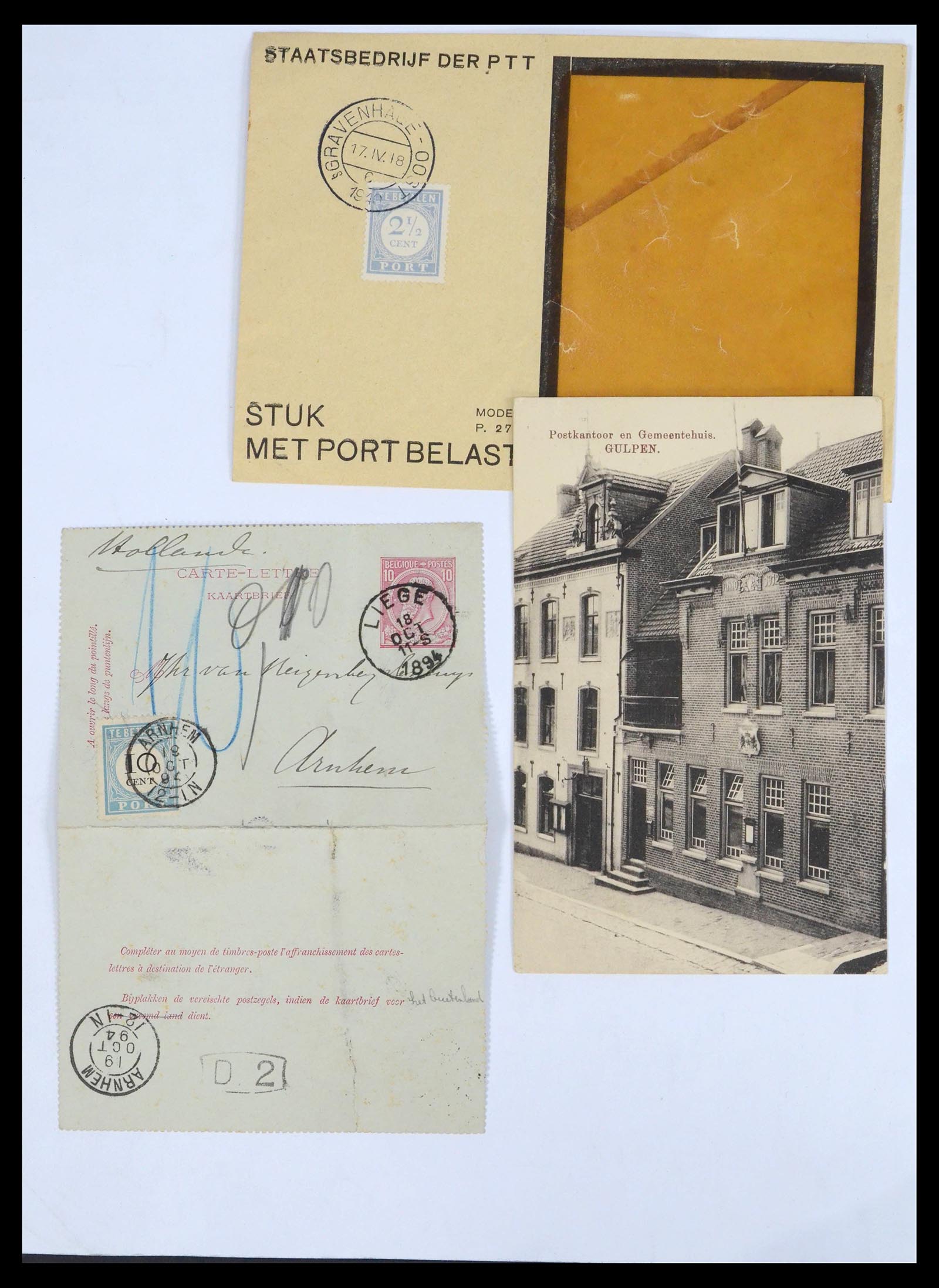 39622 0025 - Stamp collection 39622 Netherlands and territories covers 1852-1962.