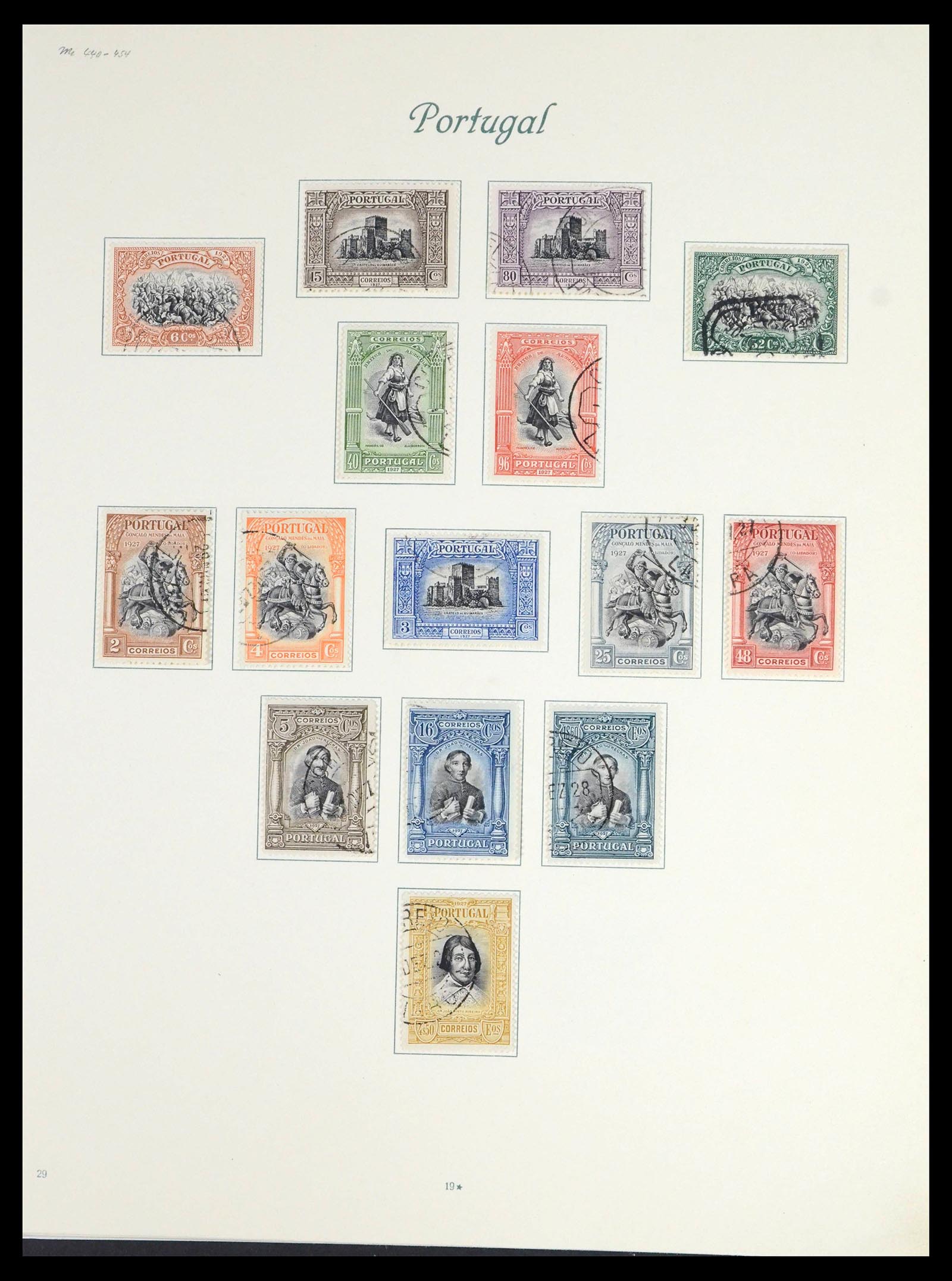 39629 0021 - Stamp collection 39629 Portugal 1853-1974.