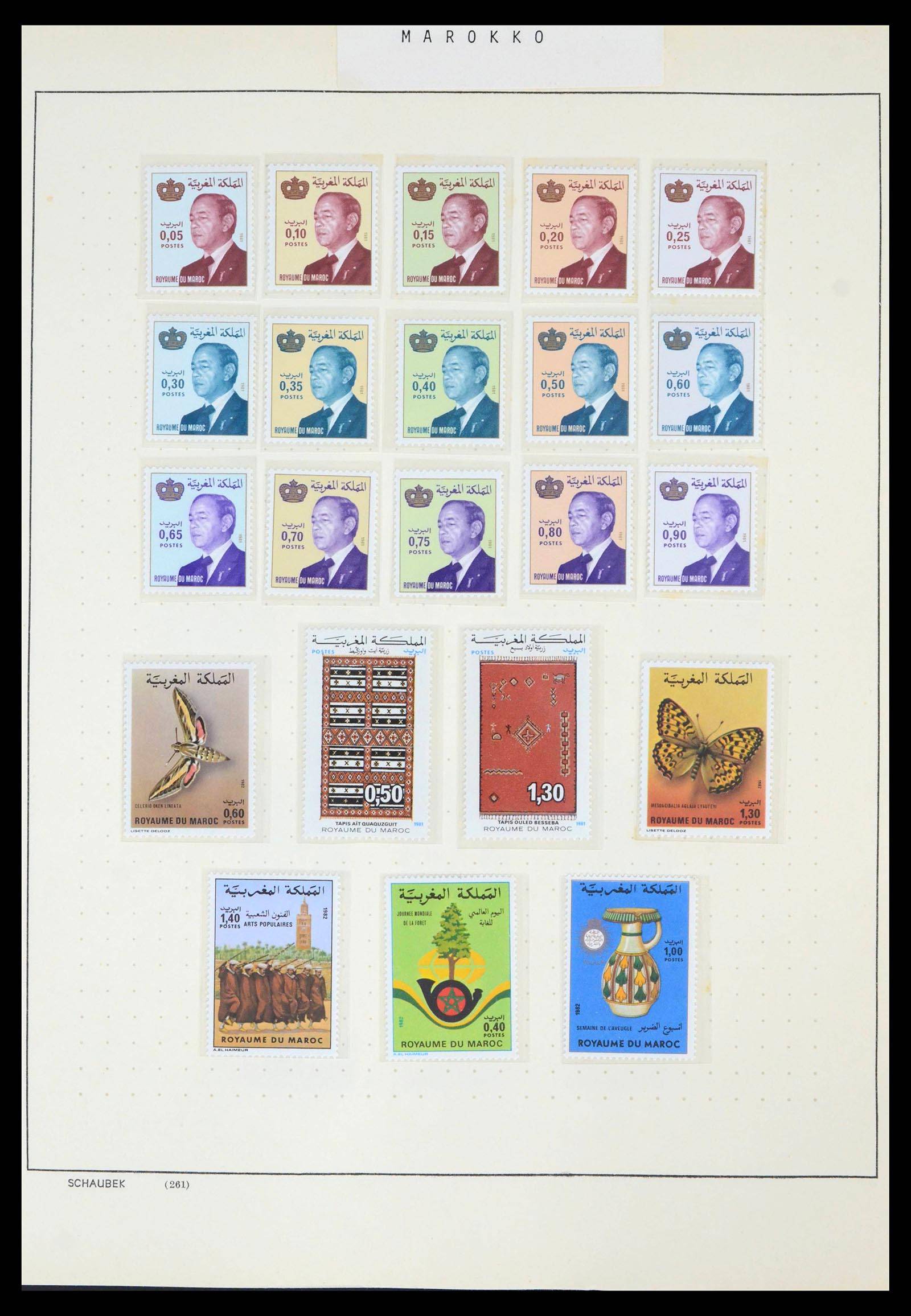 39636 0063 - Stamp collection 39636 Morocco 1956-1985.