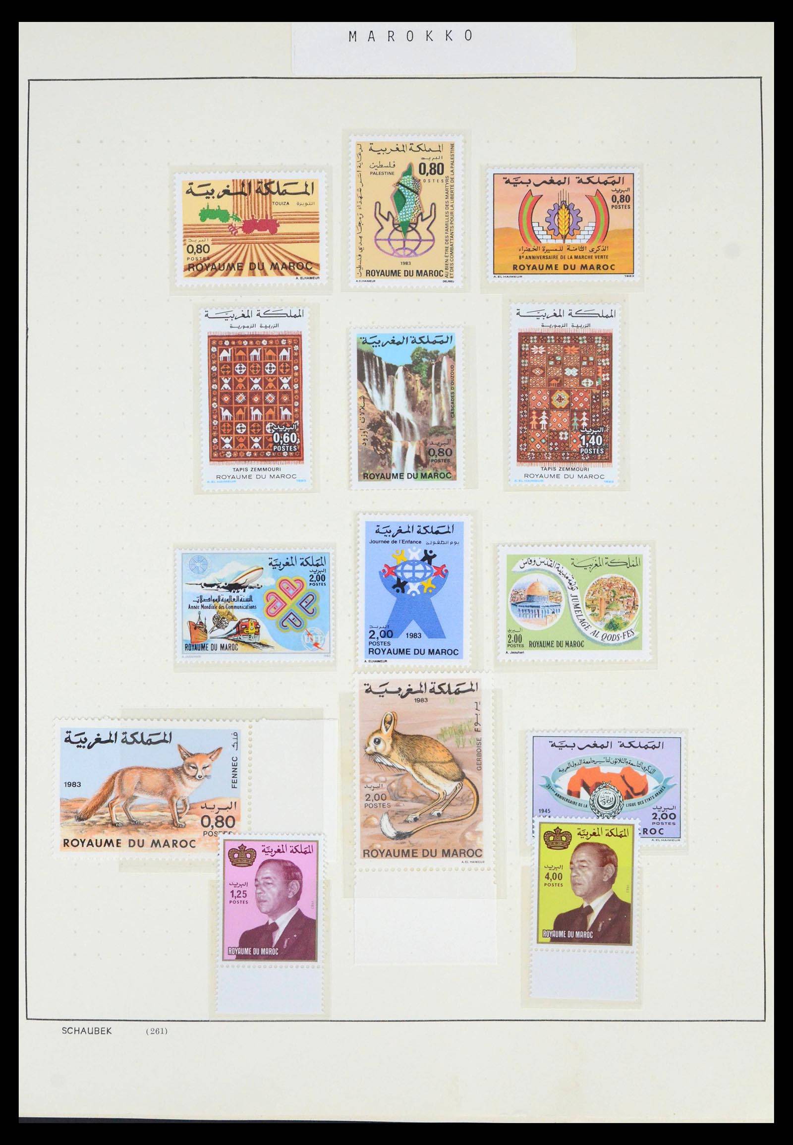 39636 0066 - Stamp collection 39636 Morocco 1956-1985.