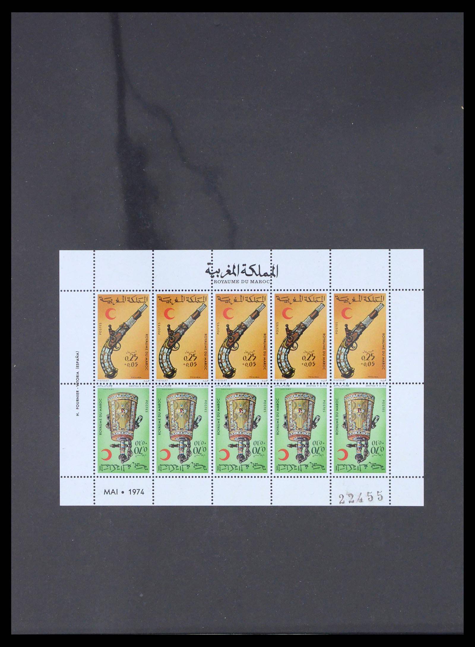 39636 0074 - Stamp collection 39636 Morocco 1956-1985.