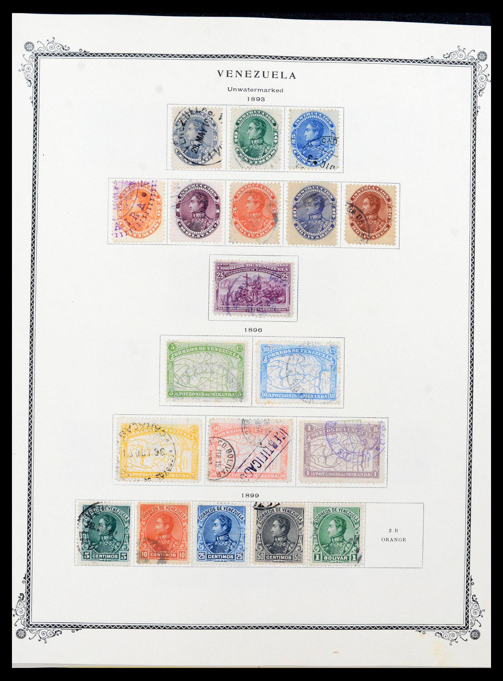 39662 0006 - Stamp collection 39662 Venezuela 1859-1954.