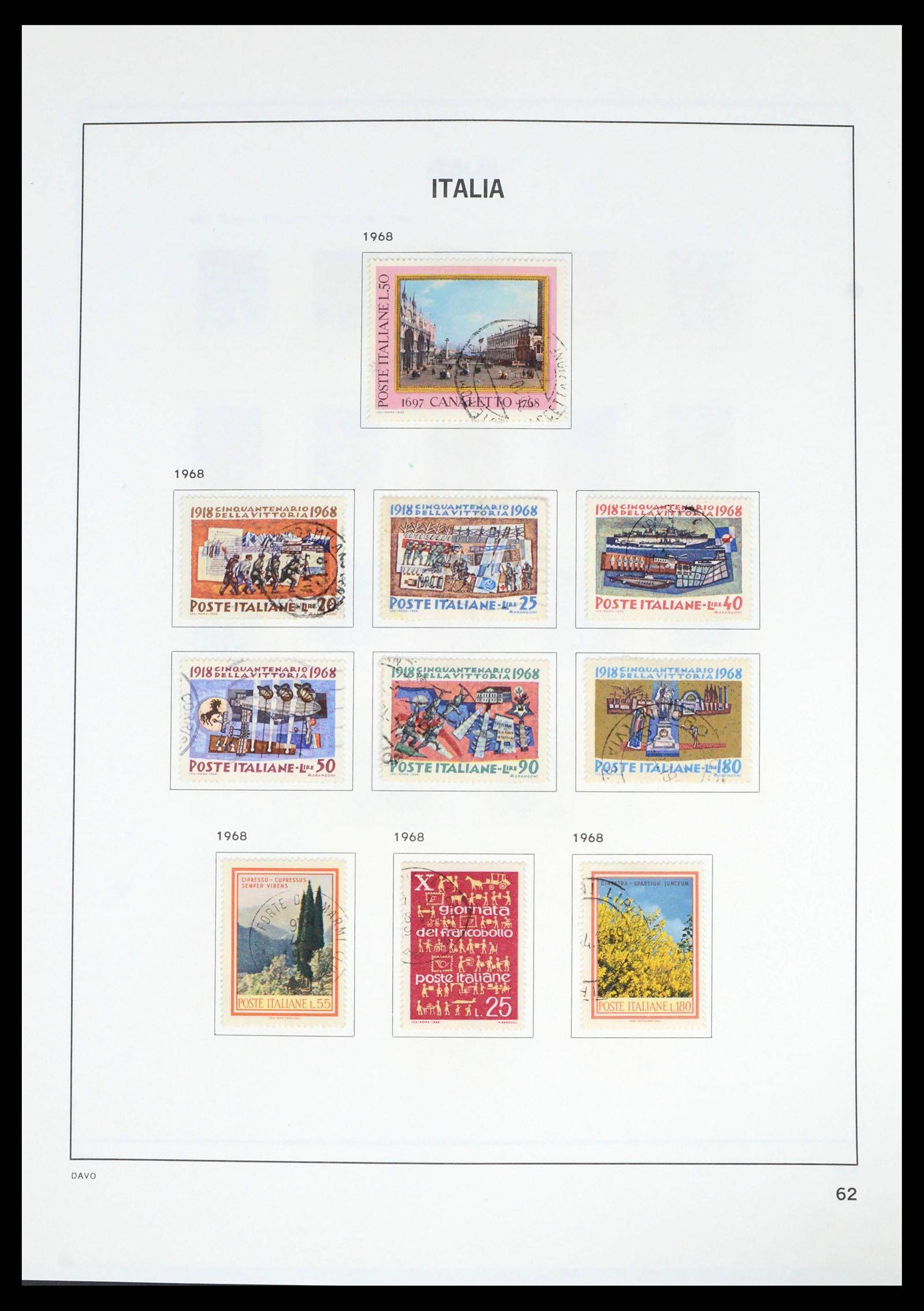 39666 0062 - Stamp collection 39666 Italy 1862-2013.