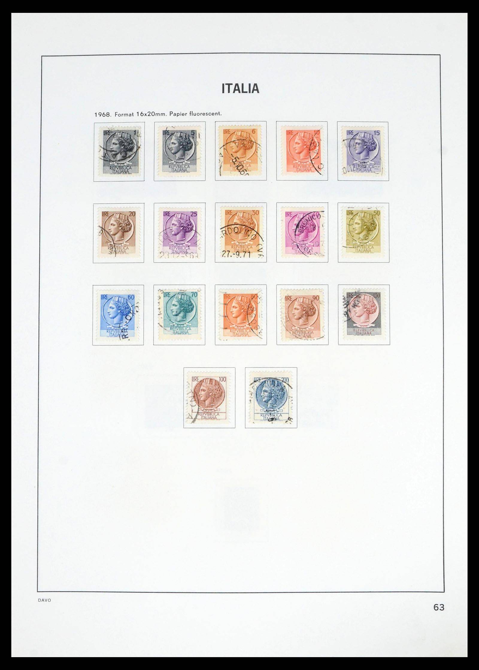 39666 0063 - Stamp collection 39666 Italy 1862-2013.