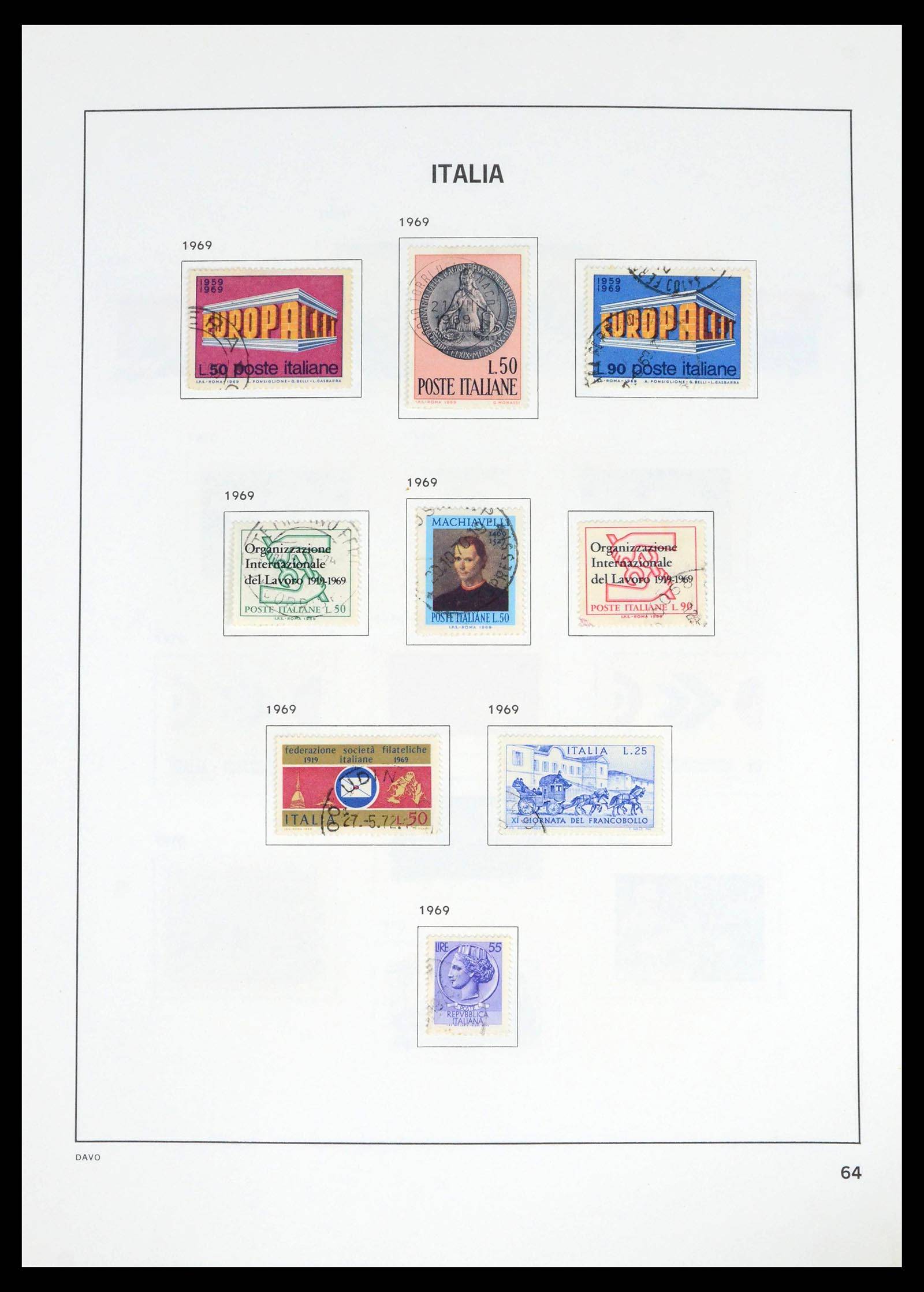 39666 0064 - Stamp collection 39666 Italy 1862-2013.