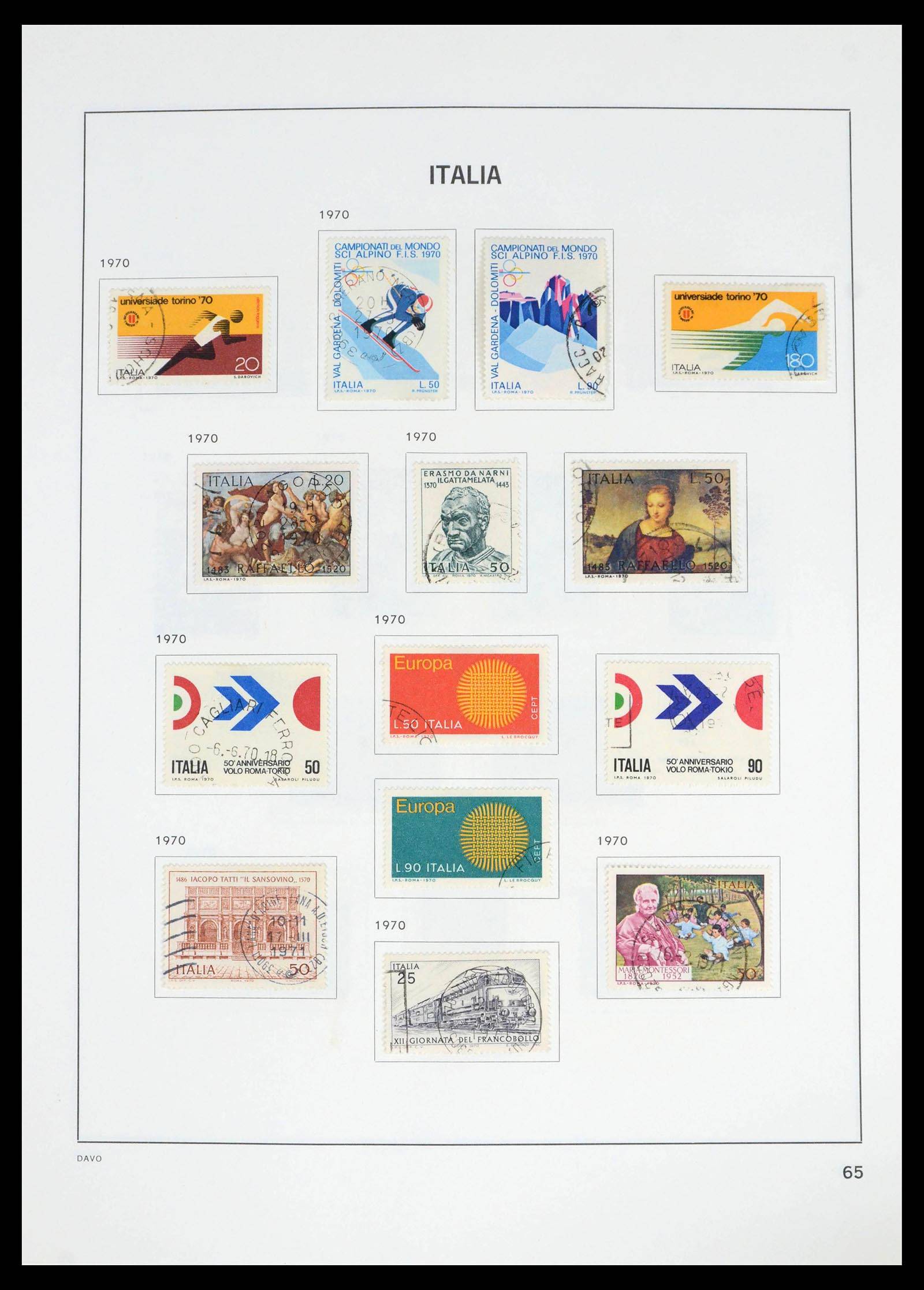 39666 0065 - Stamp collection 39666 Italy 1862-2013.