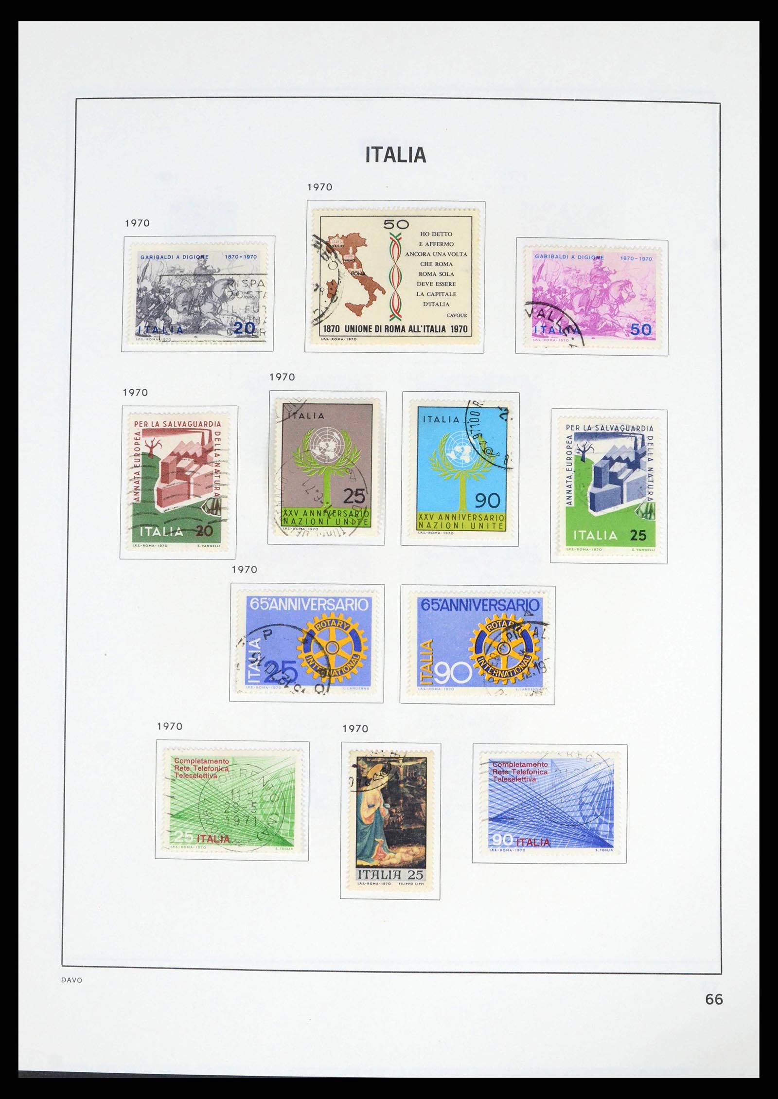 39666 0066 - Stamp collection 39666 Italy 1862-2013.