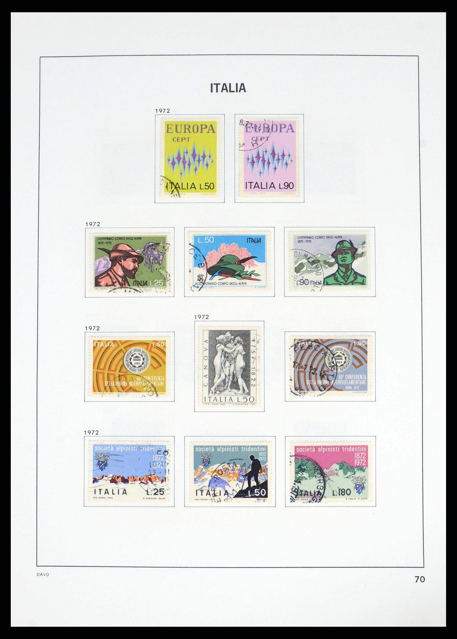 39666 0070 - Stamp collection 39666 Italy 1862-2013.