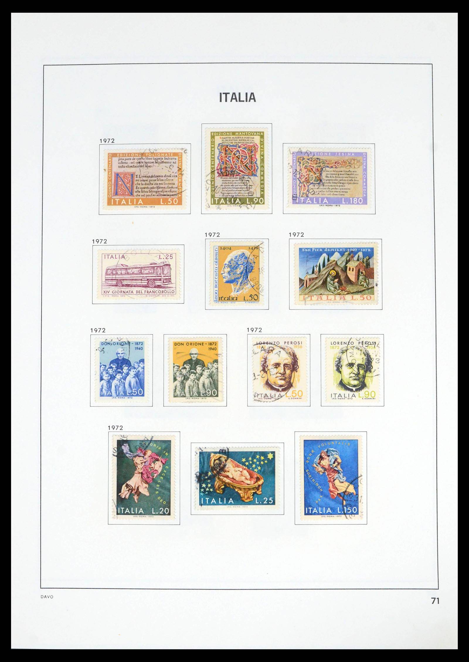 39666 0071 - Stamp collection 39666 Italy 1862-2013.