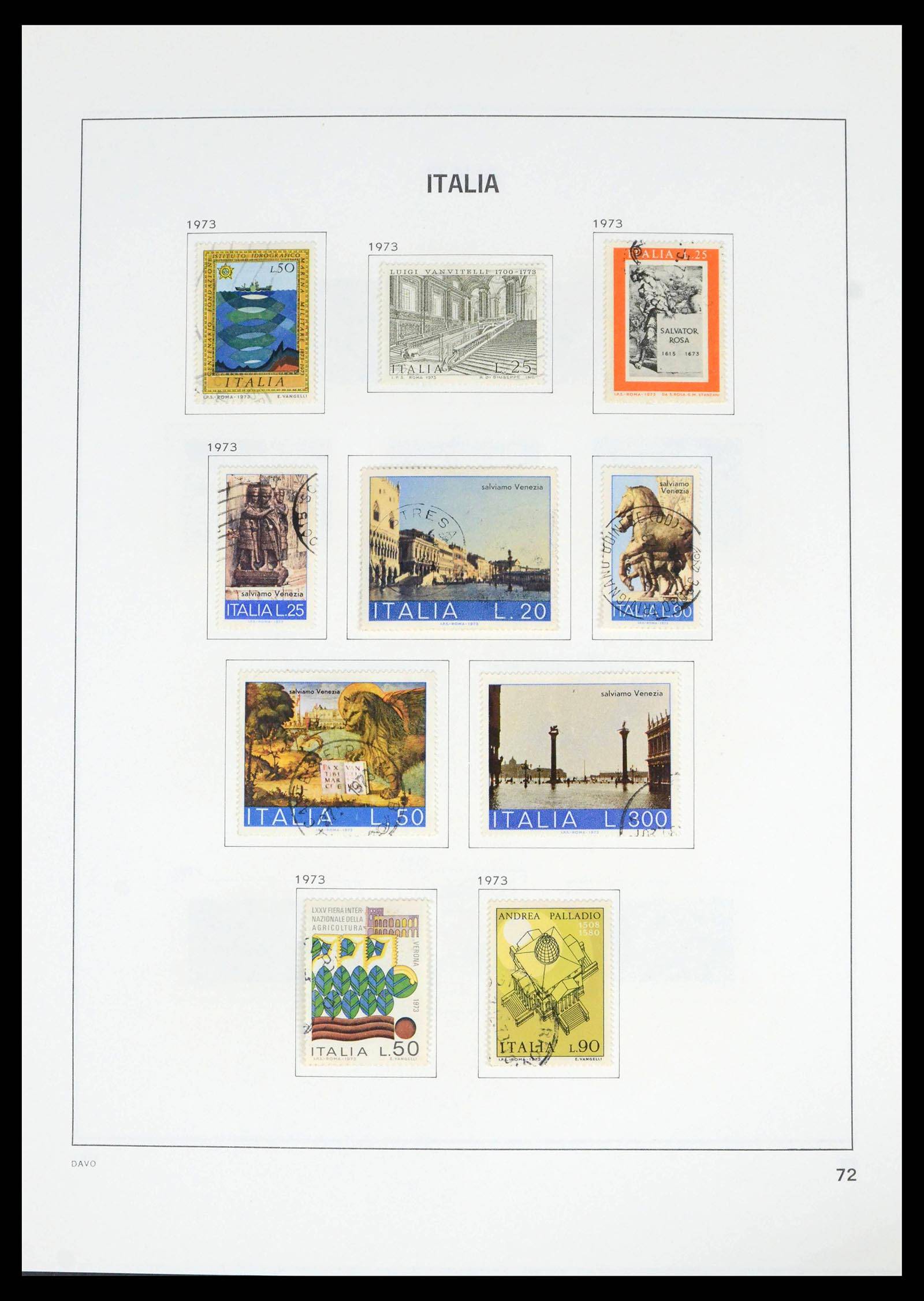 39666 0072 - Stamp collection 39666 Italy 1862-2013.