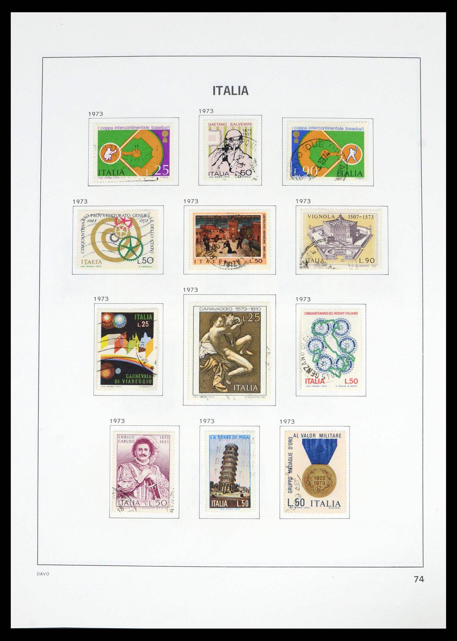 39666 0074 - Stamp collection 39666 Italy 1862-2013.