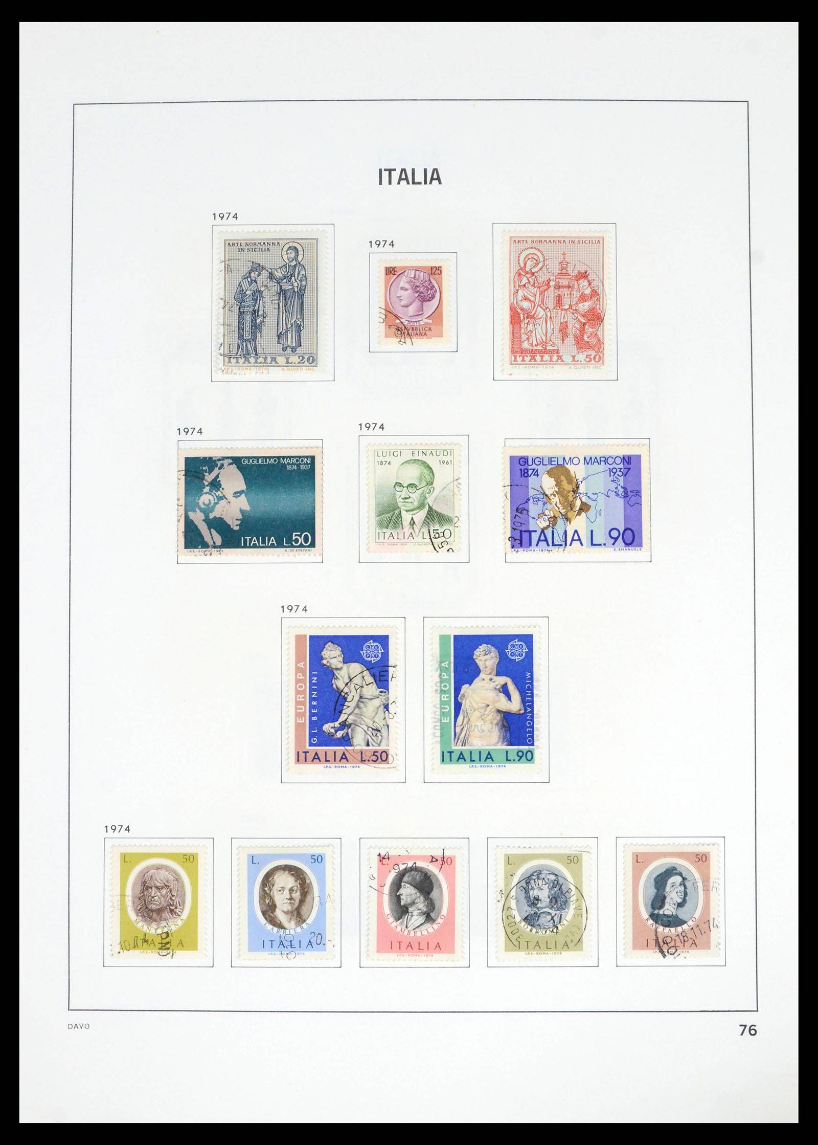 39666 0076 - Stamp collection 39666 Italy 1862-2013.