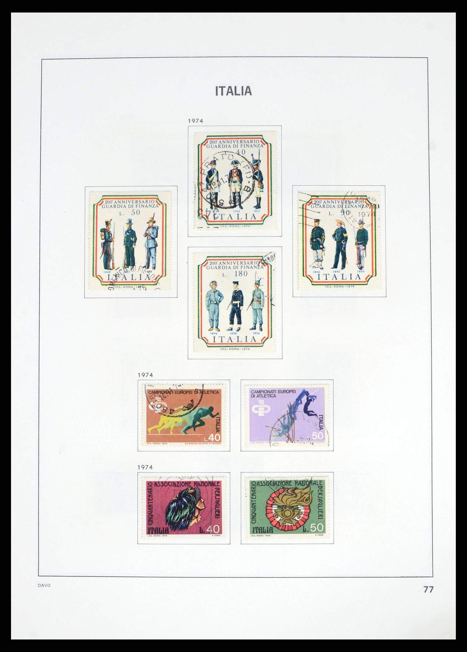 39666 0077 - Stamp collection 39666 Italy 1862-2013.