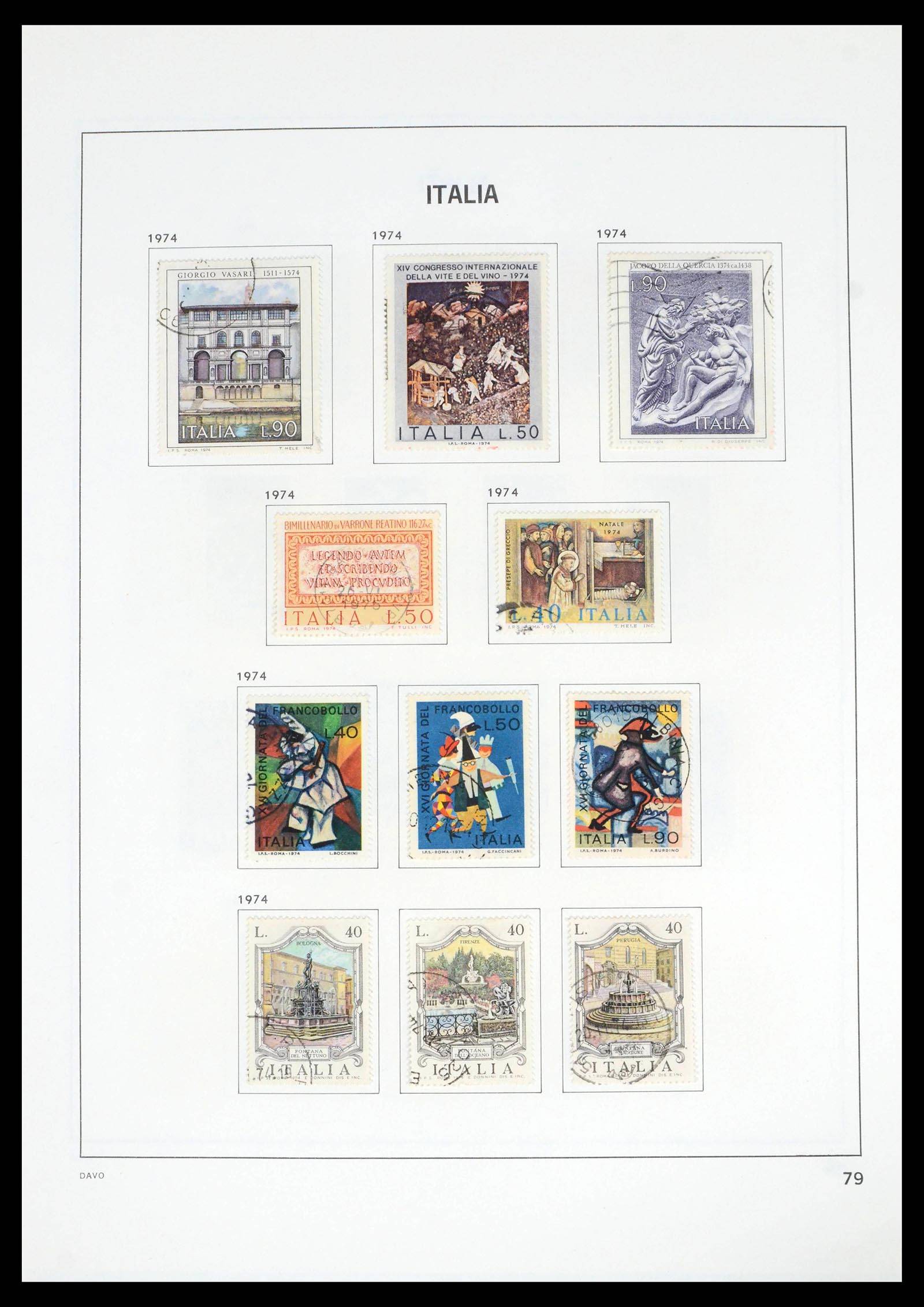 39666 0079 - Stamp collection 39666 Italy 1862-2013.