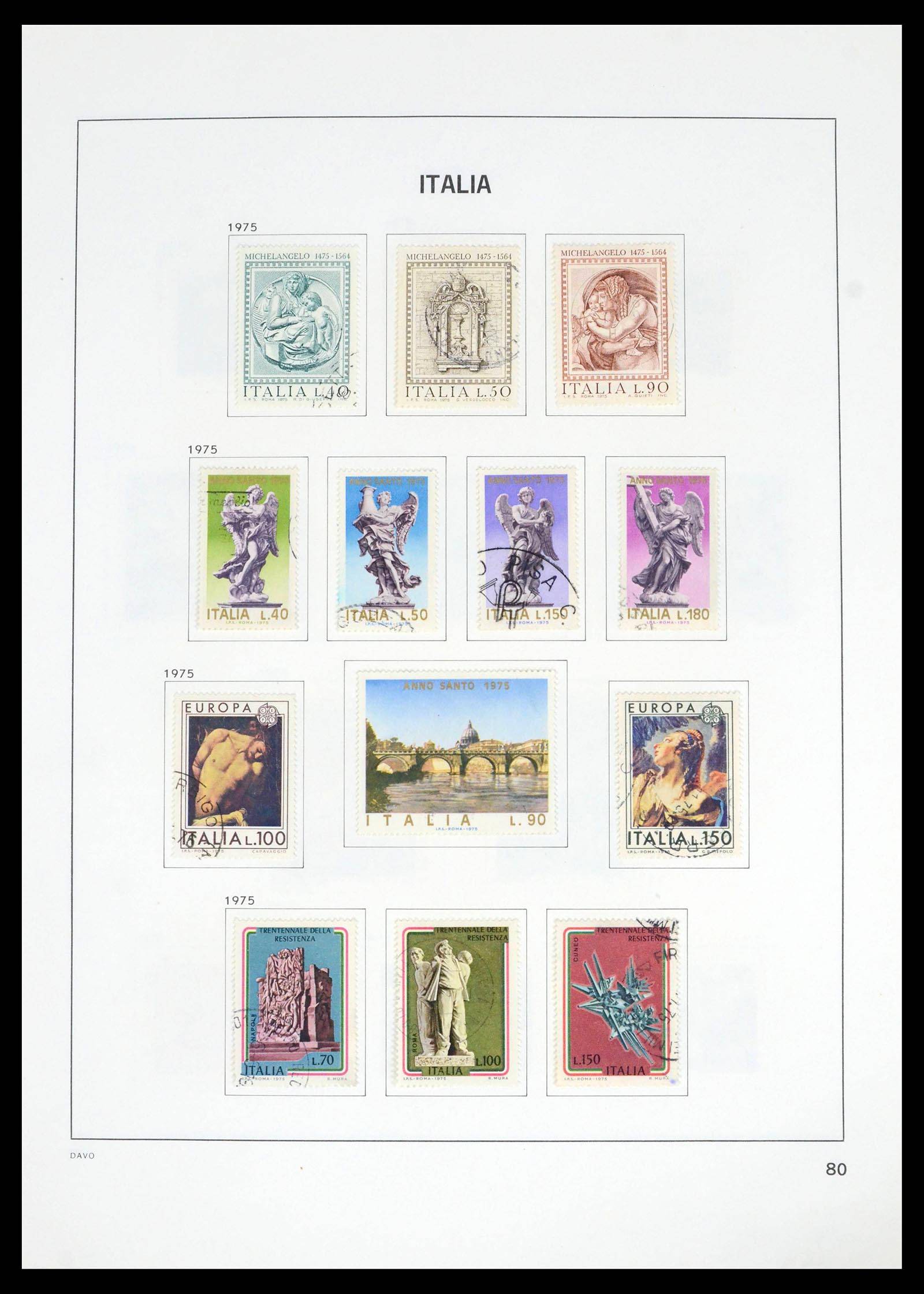 39666 0080 - Stamp collection 39666 Italy 1862-2013.