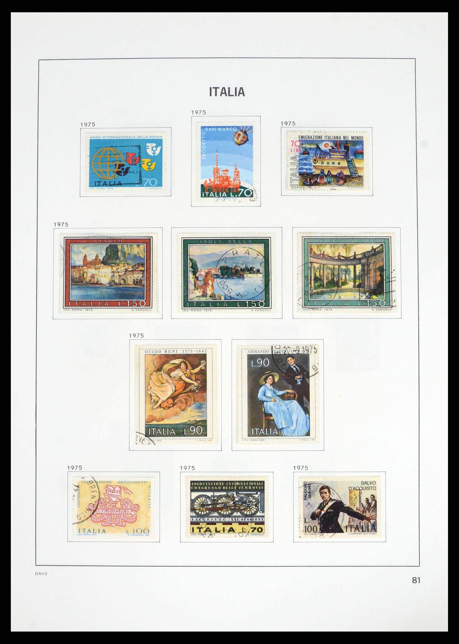 39666 0081 - Stamp collection 39666 Italy 1862-2013.