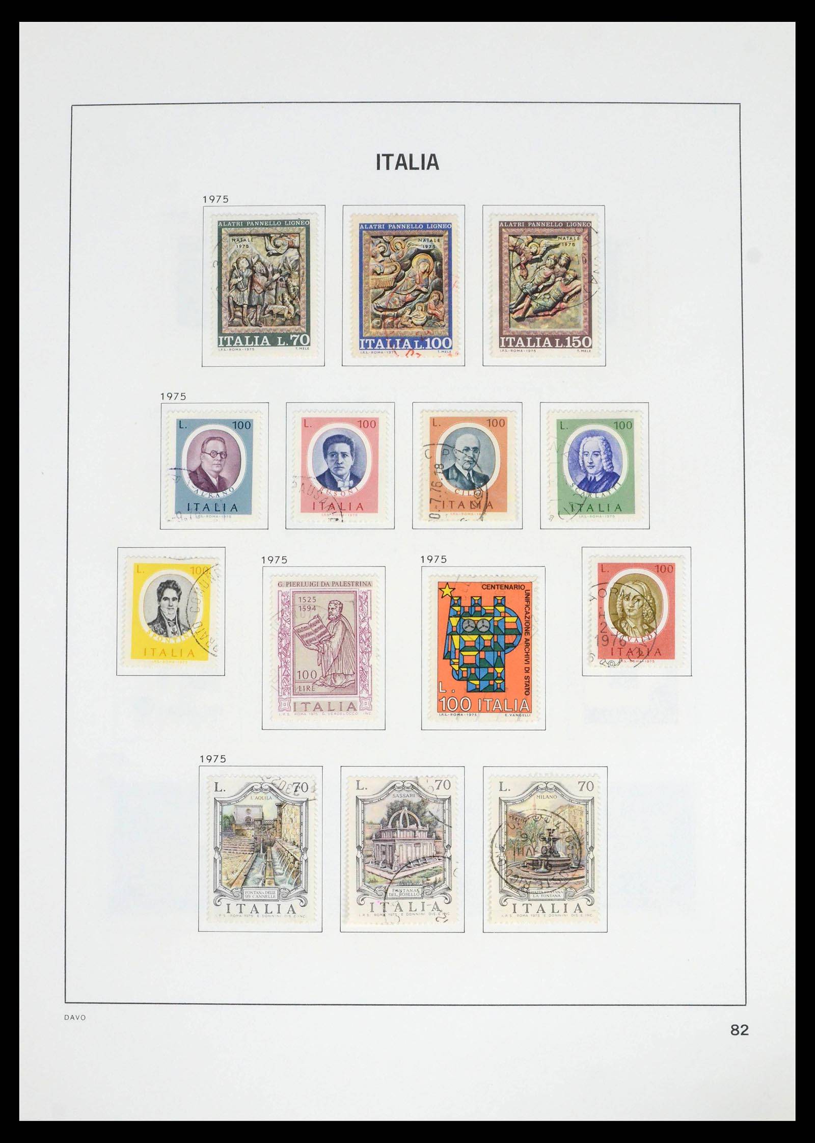 39666 0082 - Stamp collection 39666 Italy 1862-2013.