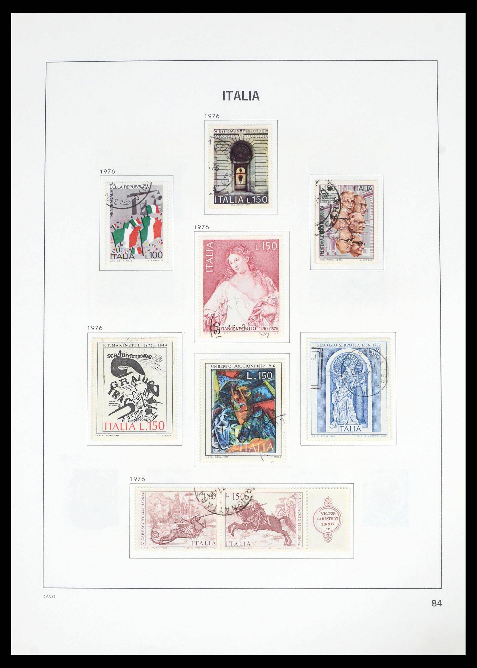 39666 0084 - Stamp collection 39666 Italy 1862-2013.