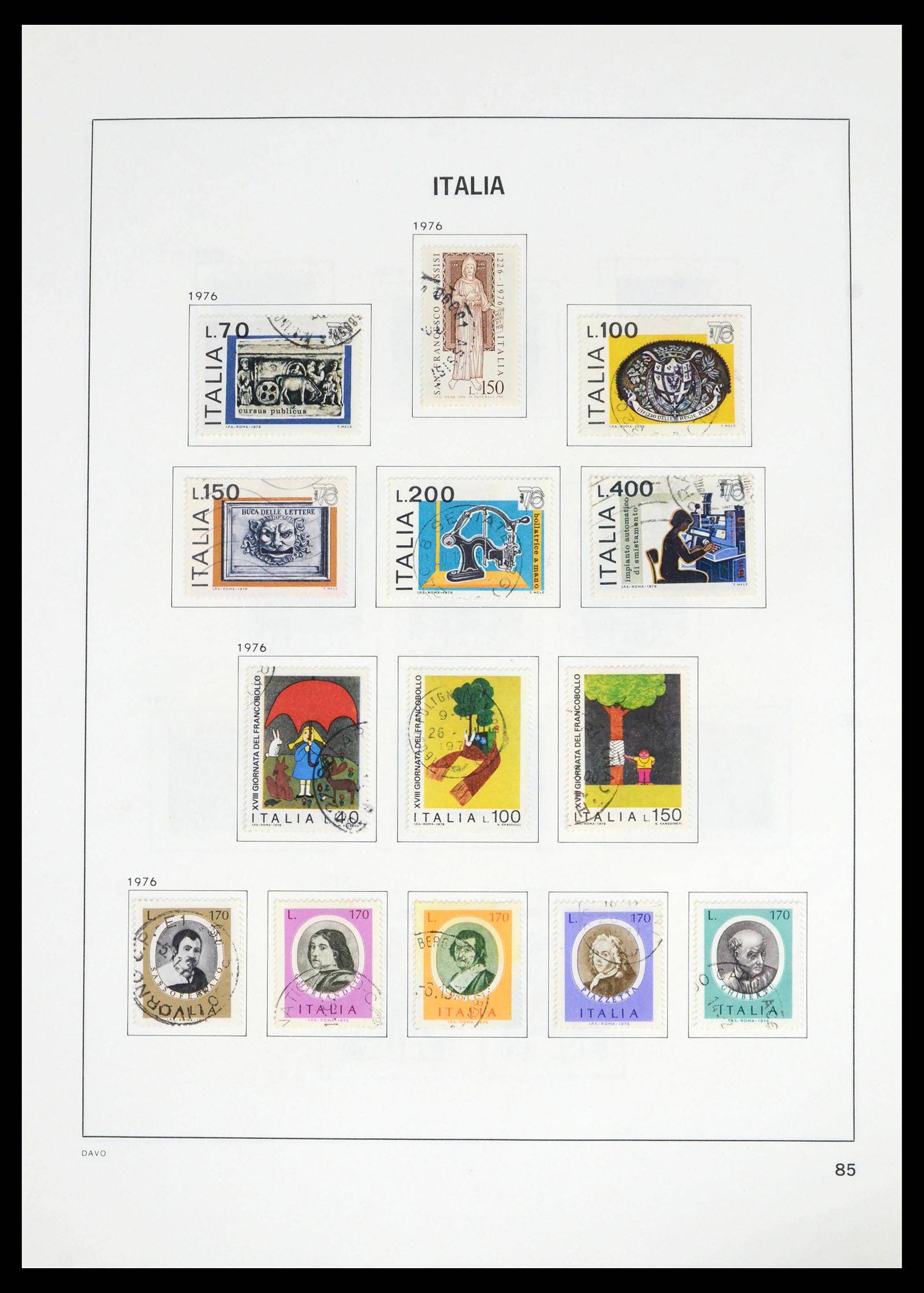 39666 0085 - Stamp collection 39666 Italy 1862-2013.