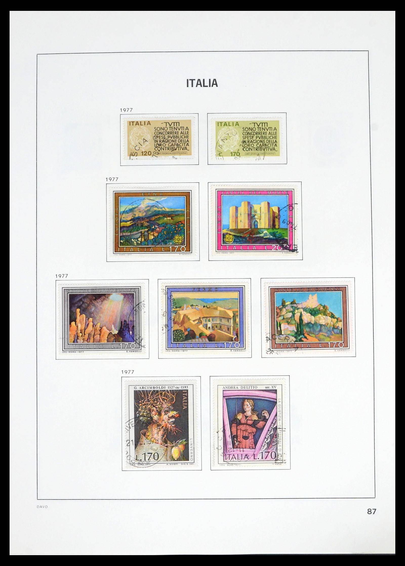 39666 0087 - Stamp collection 39666 Italy 1862-2013.