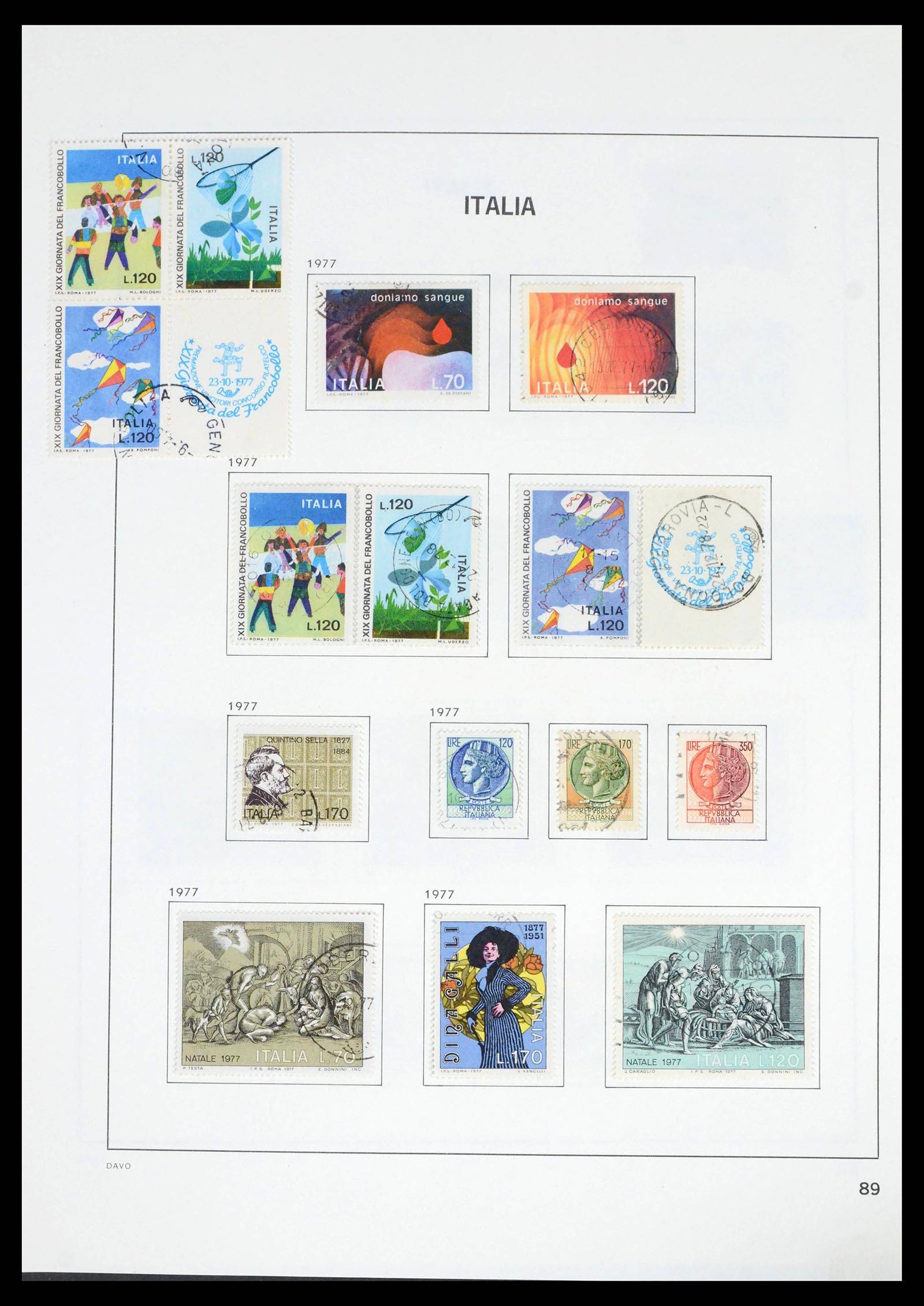 39666 0089 - Stamp collection 39666 Italy 1862-2013.