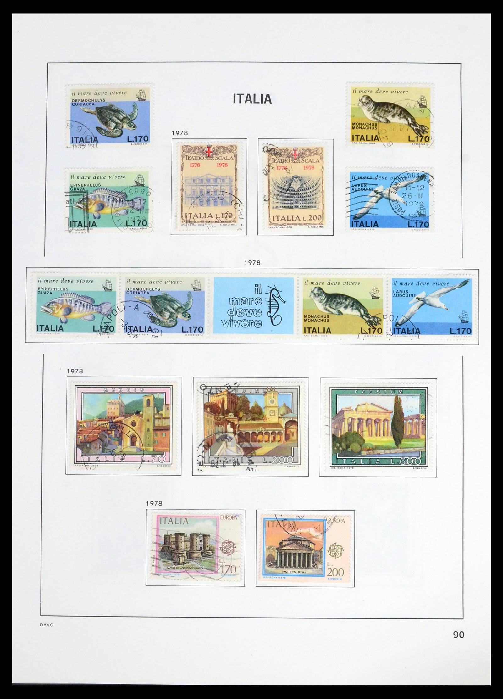 39666 0091 - Stamp collection 39666 Italy 1862-2013.