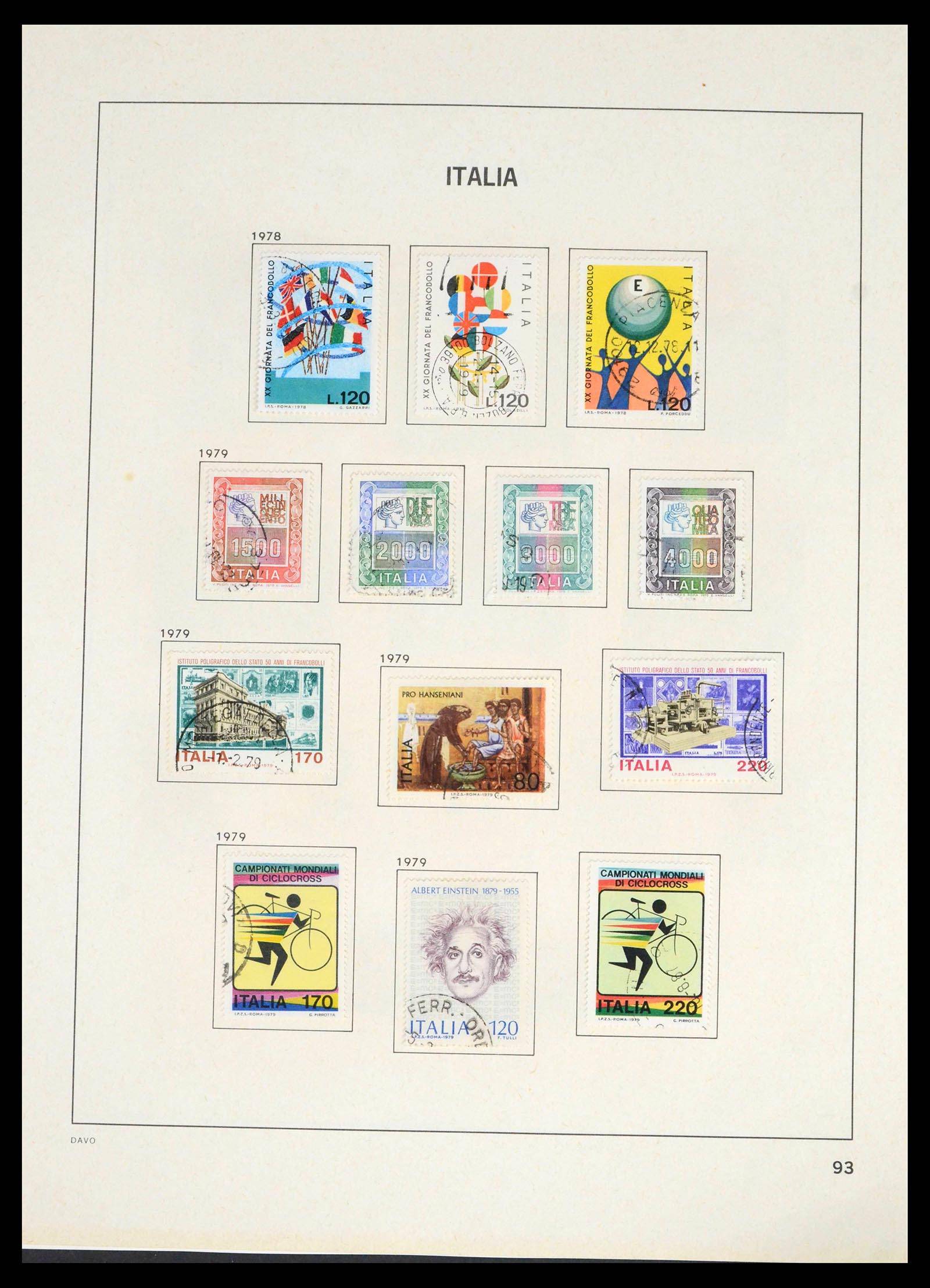 39666 0094 - Stamp collection 39666 Italy 1862-2013.