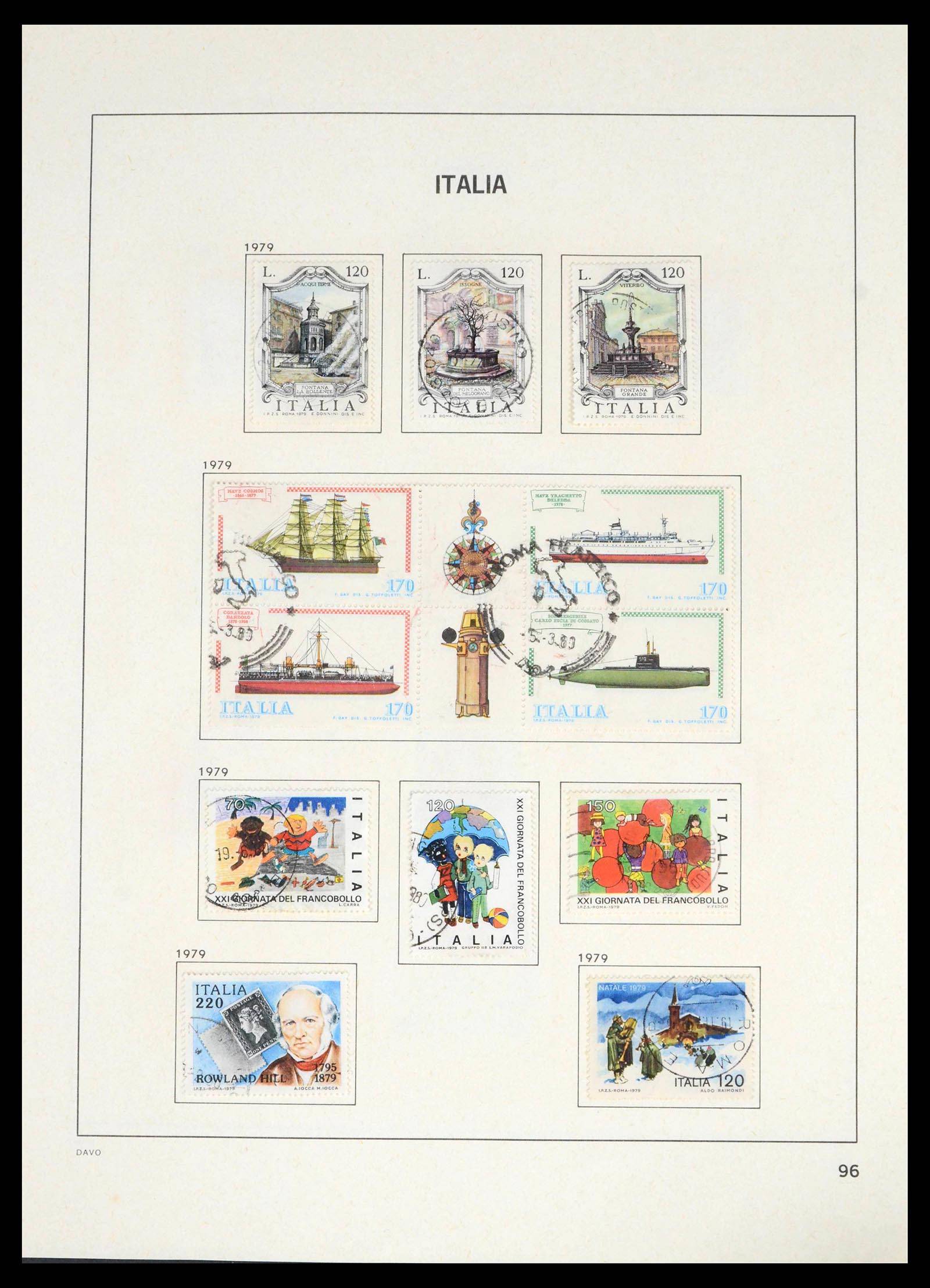 39666 0097 - Stamp collection 39666 Italy 1862-2013.