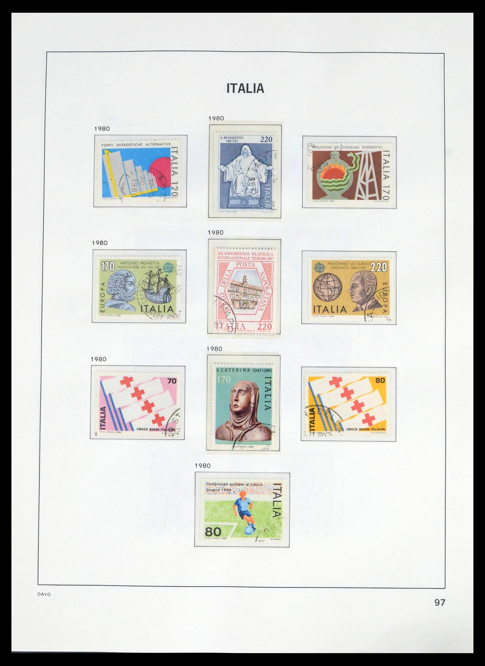 39666 0098 - Stamp collection 39666 Italy 1862-2013.